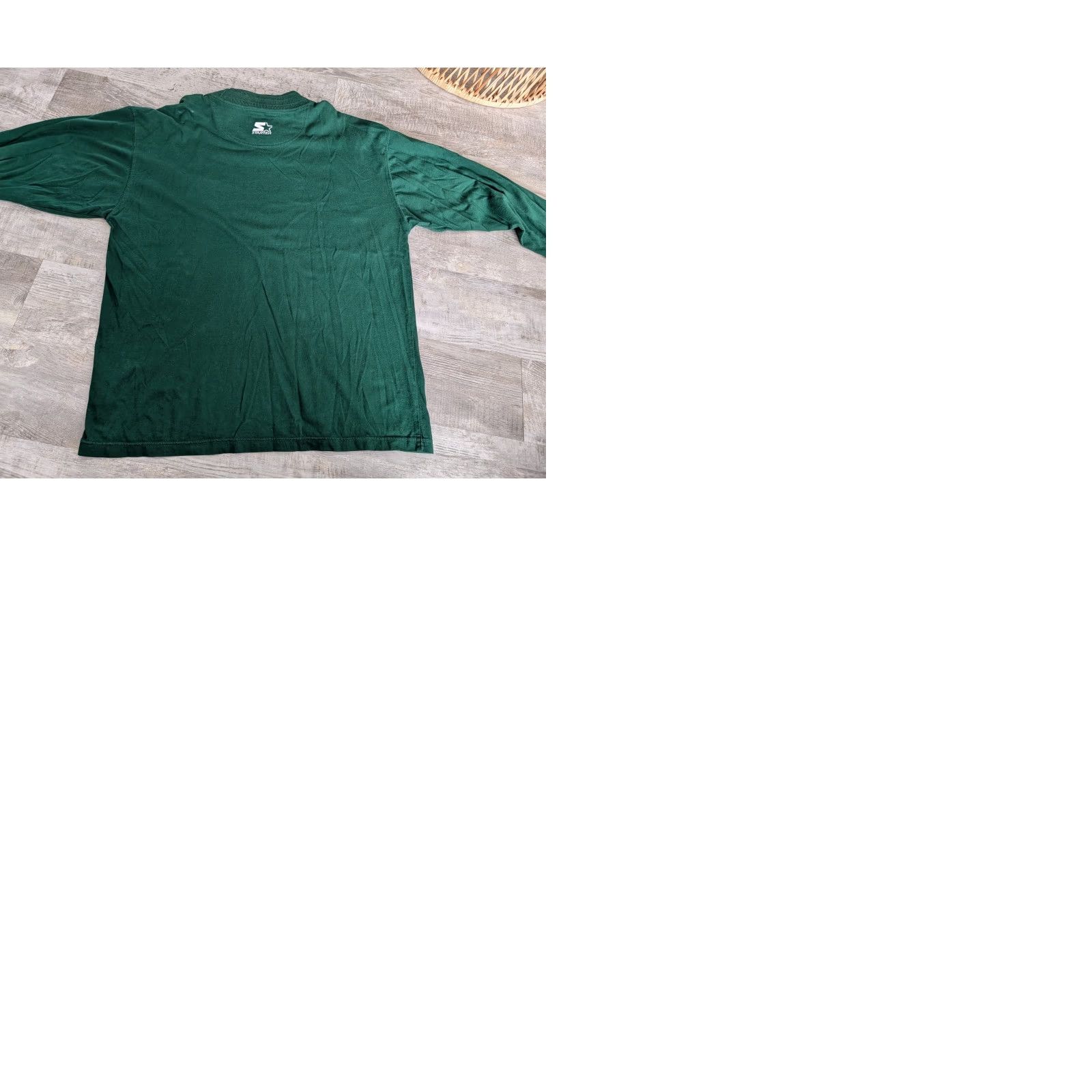 Starter VINTAGE Starter Green Bay Packers Team Starter Classic L/S Mock Neck Mens Shirt Size L Size US L / EU 52-54 / 3 - 10 Thumbnail