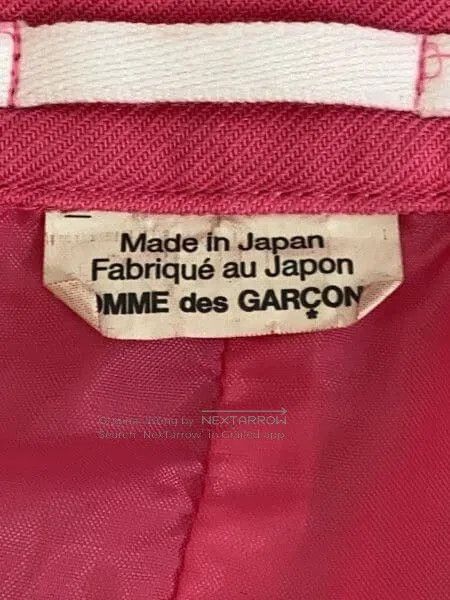 Comme des Garcons COMME des GARCONS HOMME PLUS Pink Bow Blazer. Size US M / EU 48-50 / 2 - 3 Thumbnail