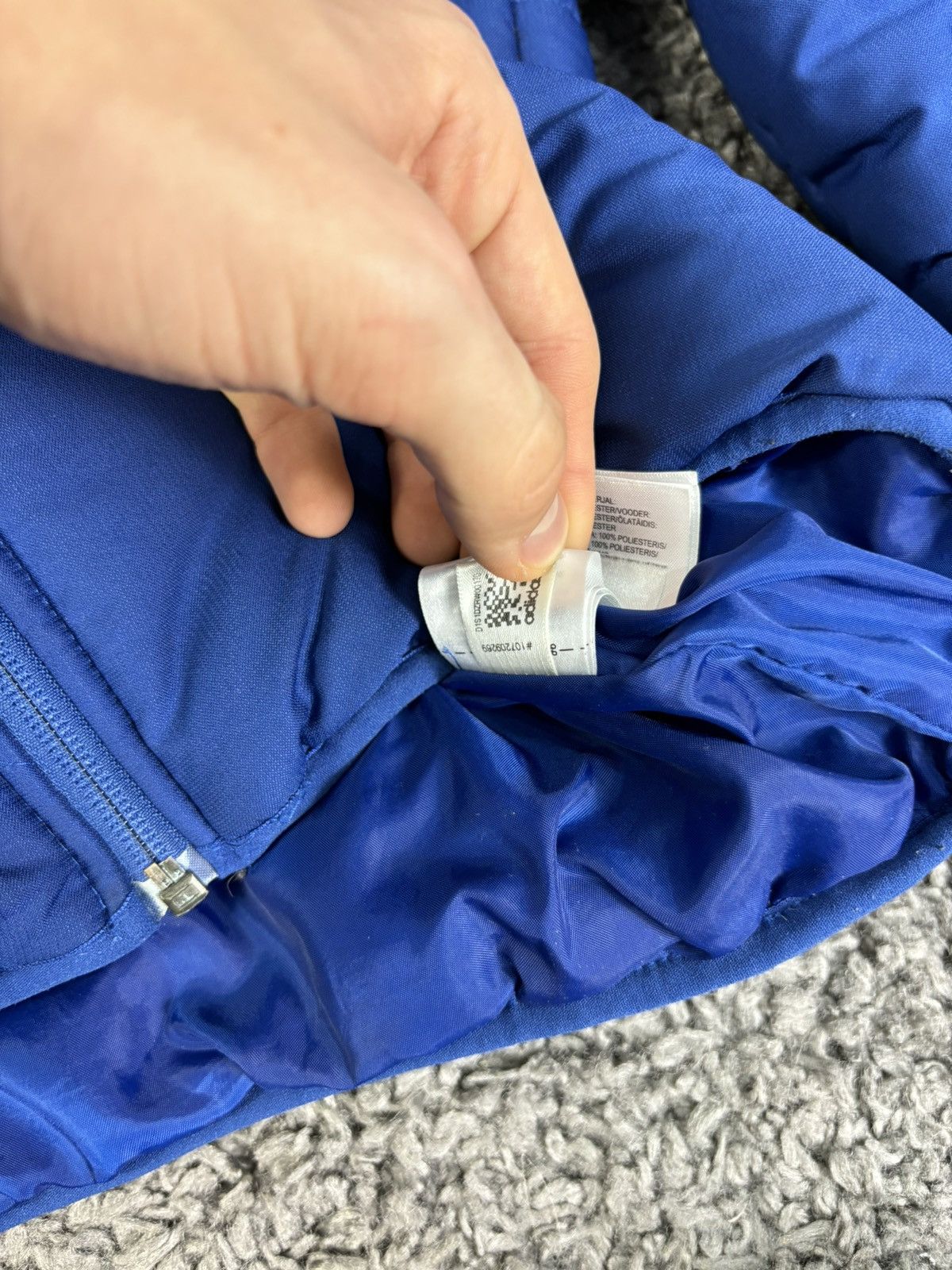 Adidas × Chelsea Soccer × Vintage ADIDAS Chelsea FC Puffer Down Jacket Football Vintage Size US M / EU 48-50 / 2 - 11 Thumbnail
