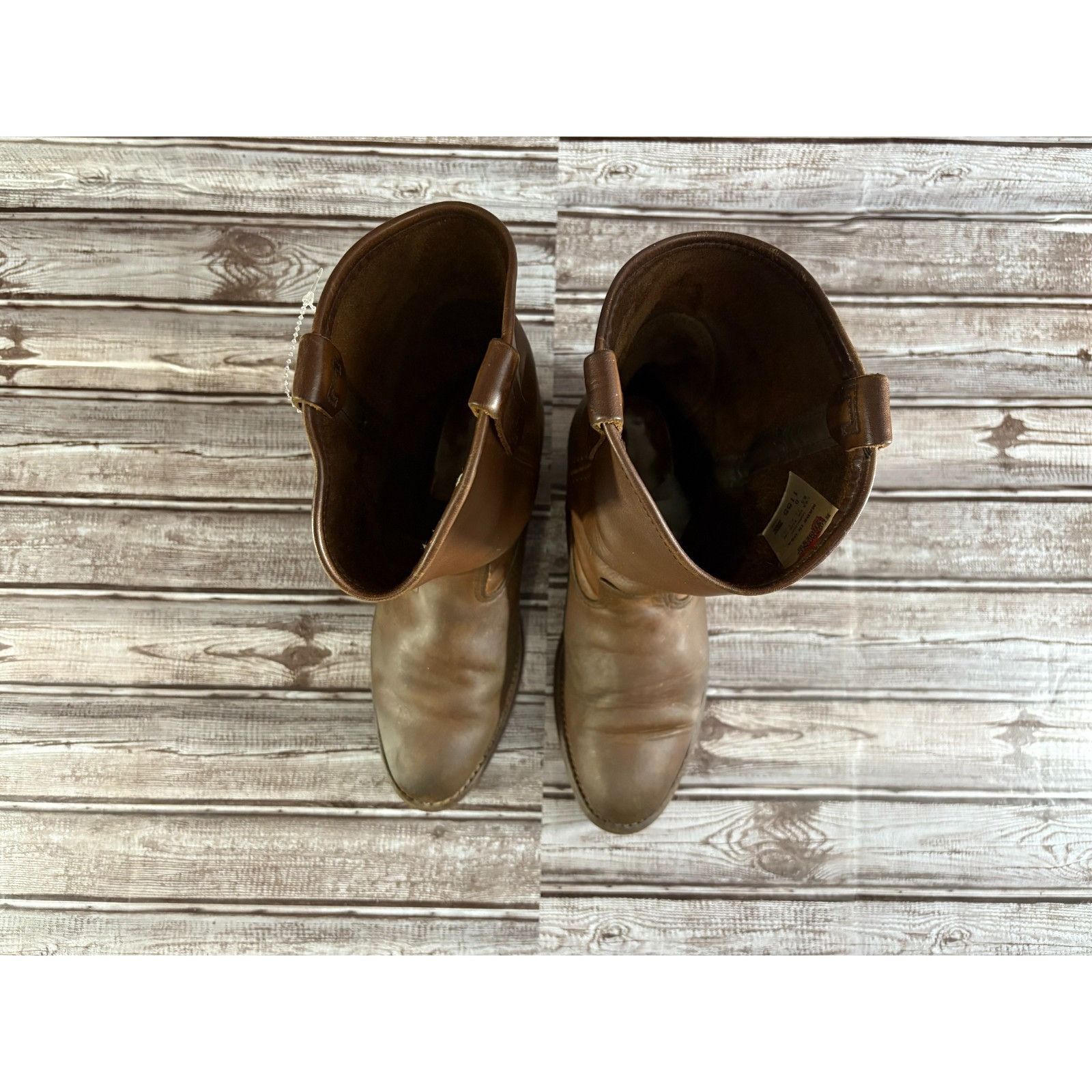 Red Wing Red Wing 1155 Pecos Western Work Boots Size 8.5 D color bro Size US 8.5 / EU 41-42 - 3 Thumbnail