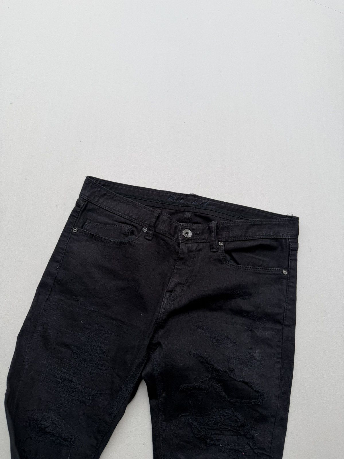 Japanese Brand Go Star The Fuga Lace up flare jeans LHSIZE29 Size US 27 - 2 Thumbnail