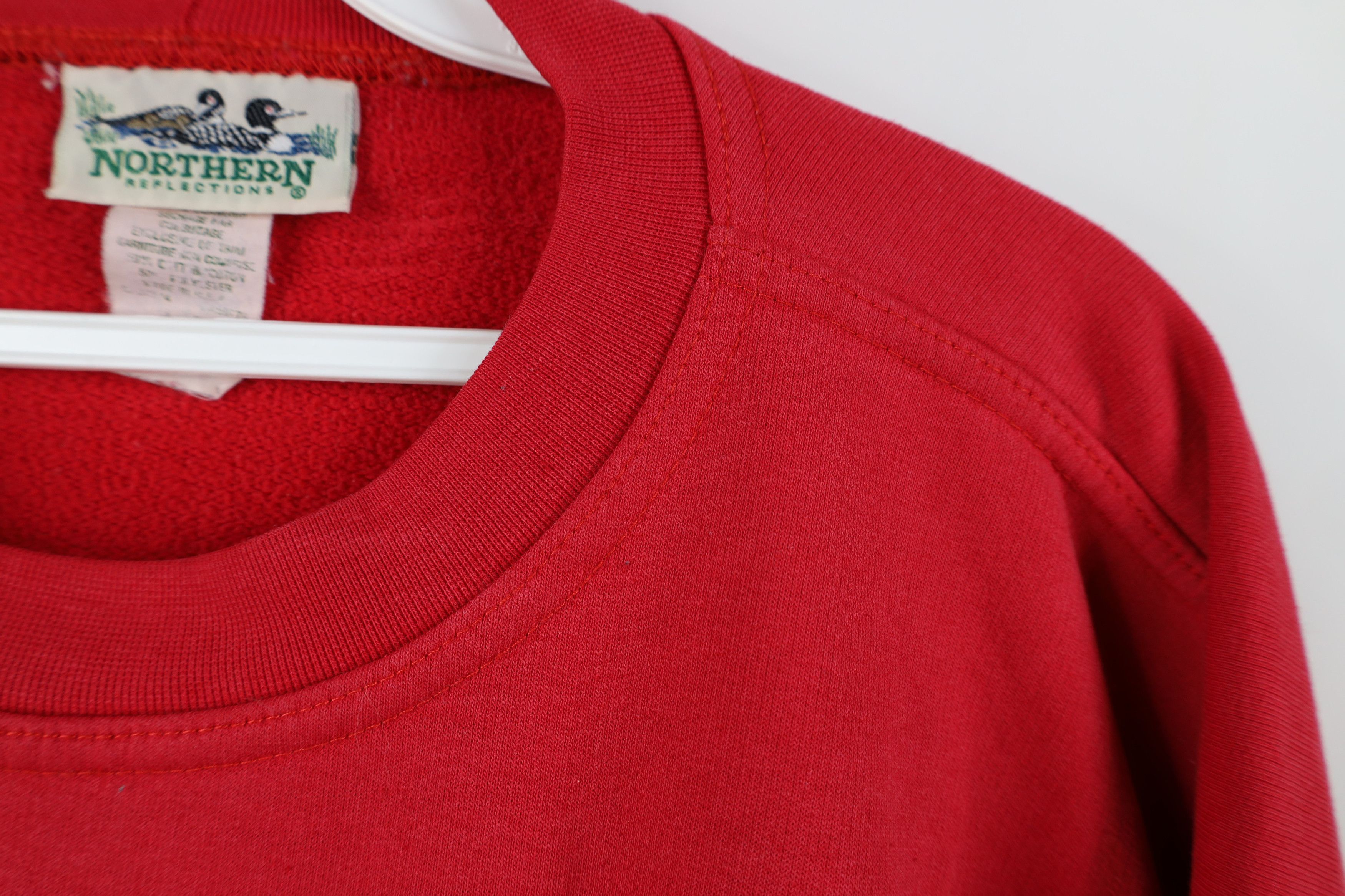 Vintage Vintage 90s Streetwear Winter Mountains Nature Sweatshirt Size L / US 10 / IT 46 - 7 Thumbnail