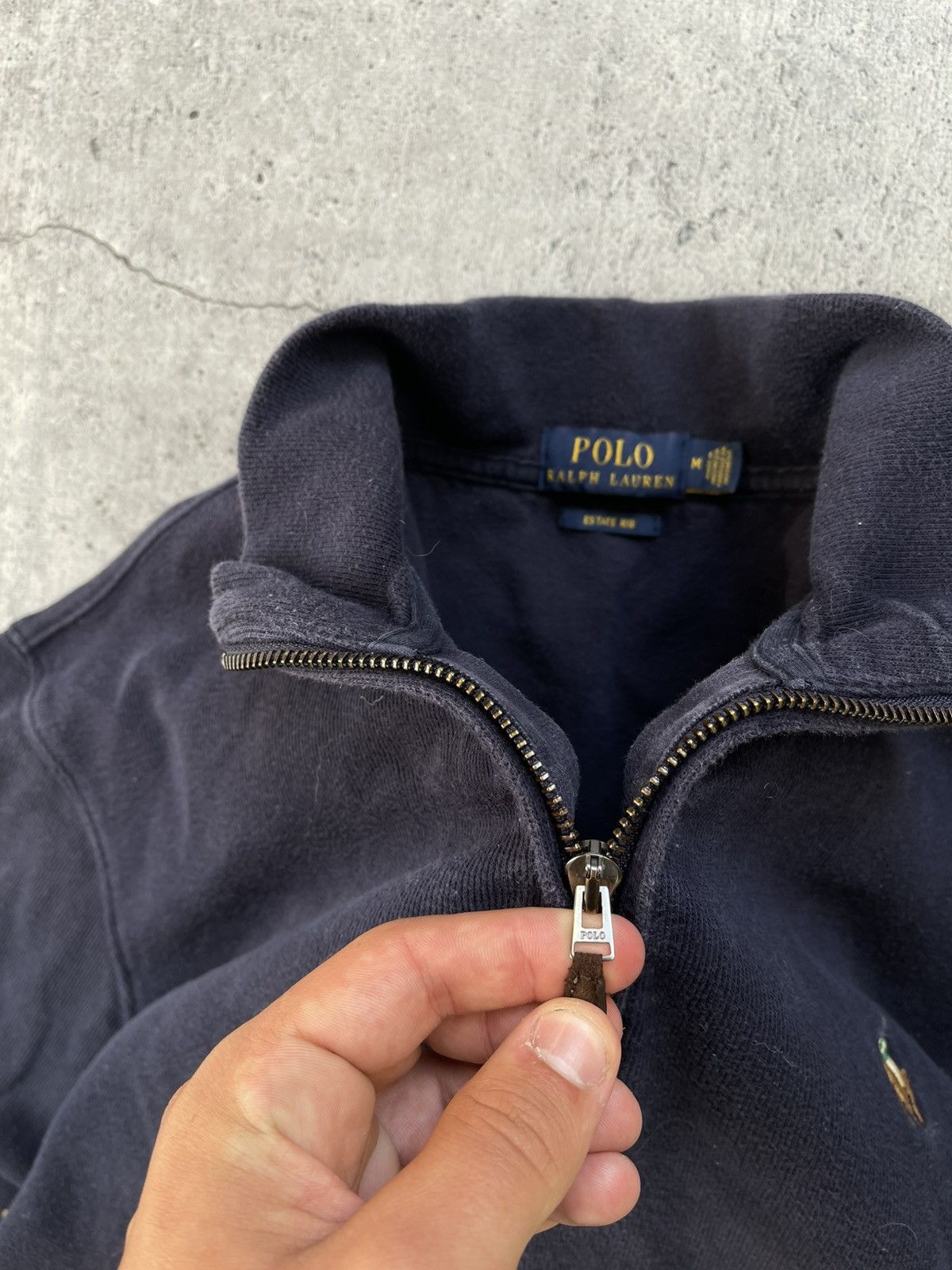 Polo Ralph Lauren Vintage Polo Ralph Lauren 1/3 zip up y2k sweatshirt Size US M / EU 48-50 / 2 - 6 Thumbnail