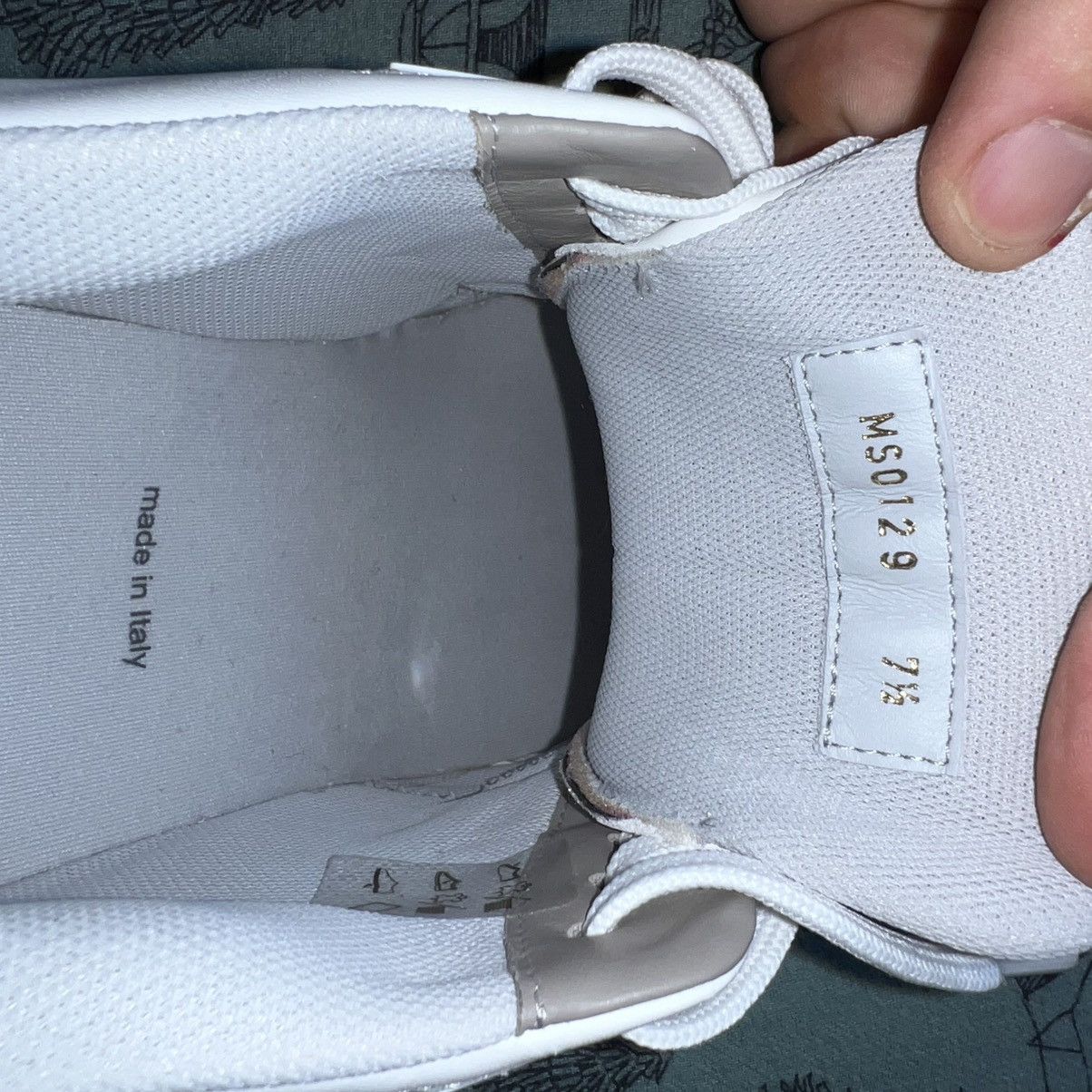 Louis Vuitton × Virgil Abloh Louis Vuitton LV Trainer Sneaker low white green Size US 7.5 / EU 40-41 - 8 Thumbnail