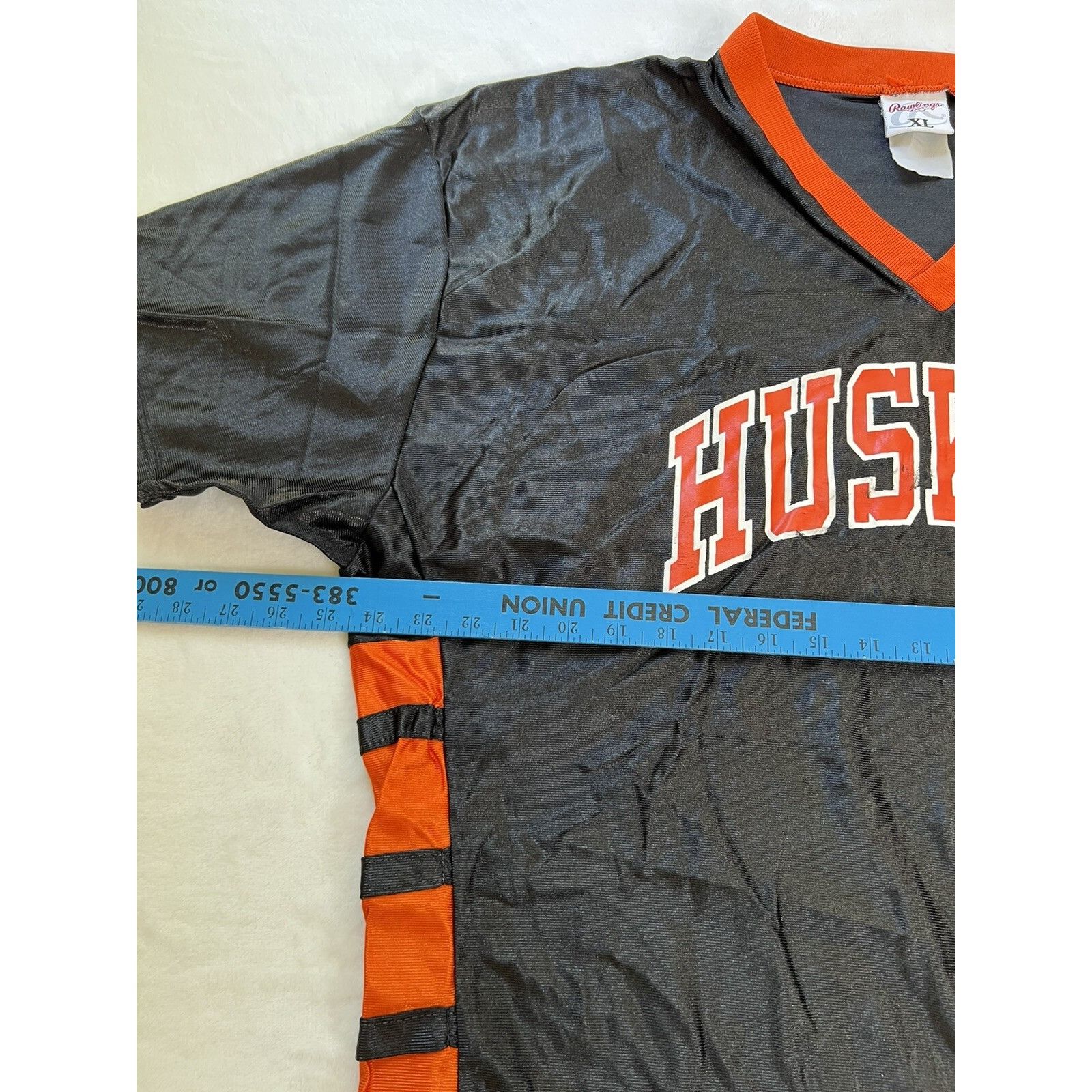 Other Vintage Huskies Football Jersey Size XL Black Orange Spell O Size US XL / EU 56 / 4 - 3 Thumbnail