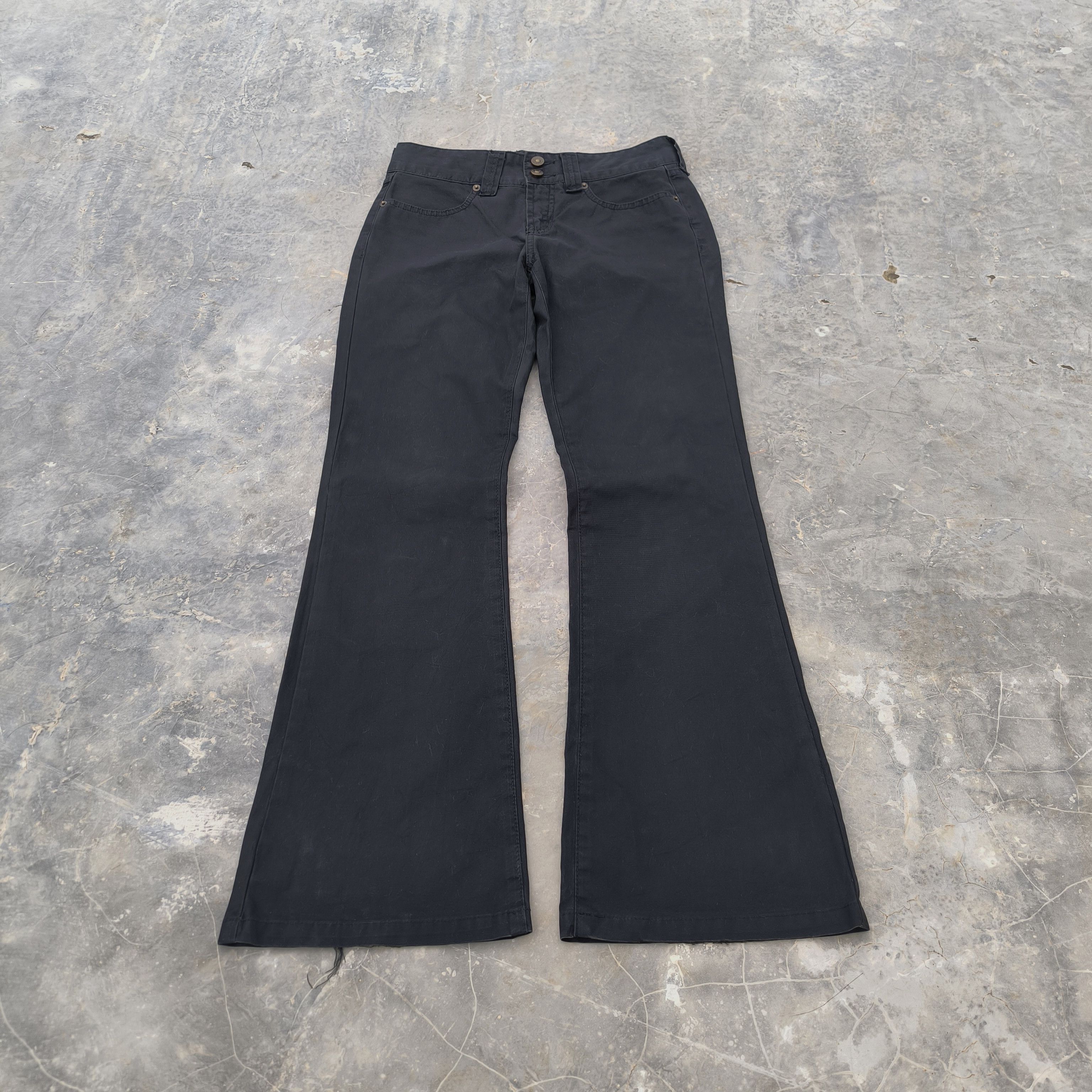 Tornado Mart Flared buckle back pants / flared jeans Size US 29 - 4 Thumbnail