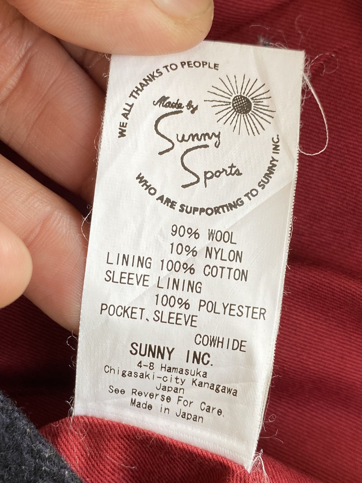 Japanese Brand × Sunny Sports × Vintage Vtg Sunny Sport Wool Jacket Size US S / EU 44-46 / 1 - 11 Thumbnail