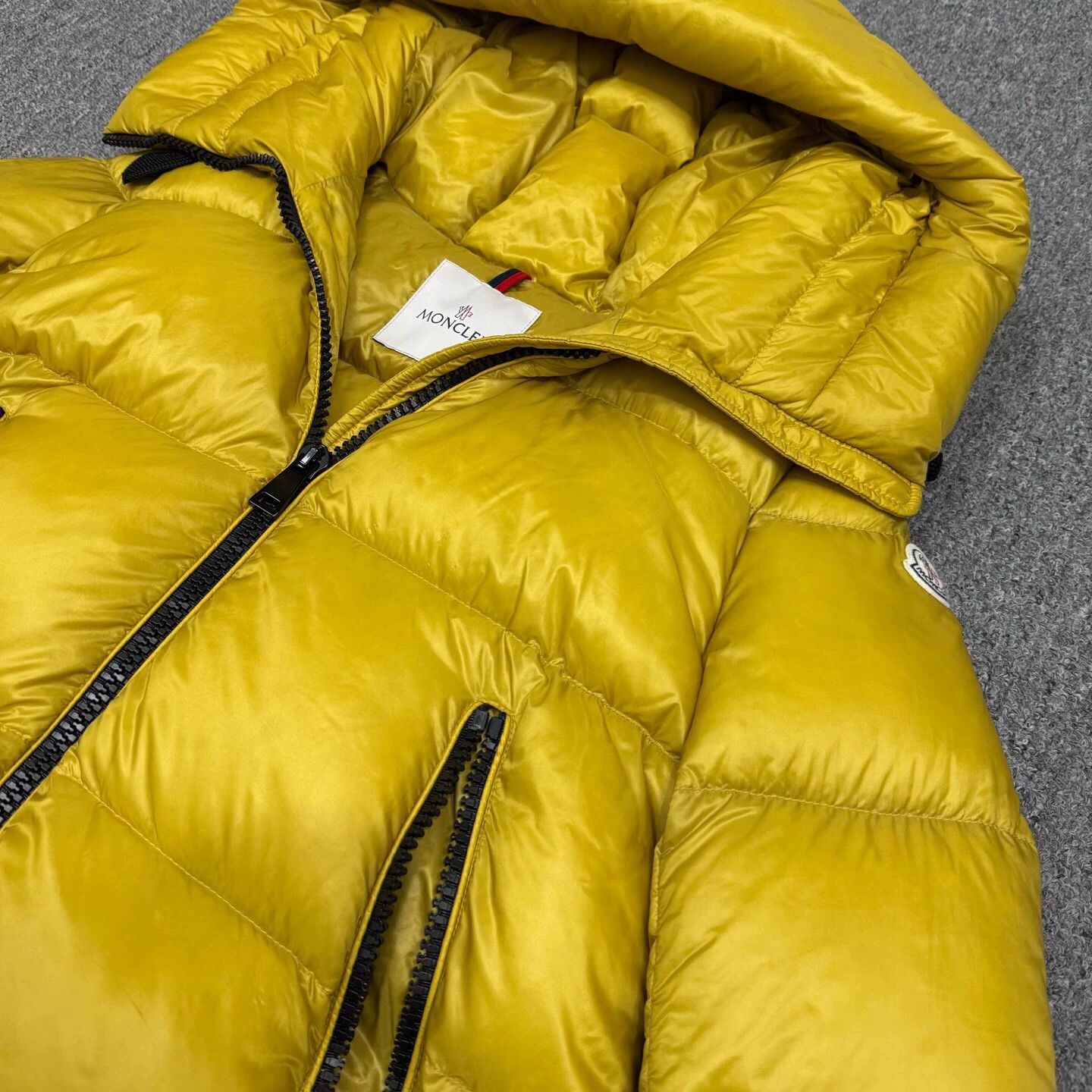 Moncler Moncler Serin Yellow Puffer Jacket Size 1 Size S / US 4 / IT 40 - 3 Thumbnail