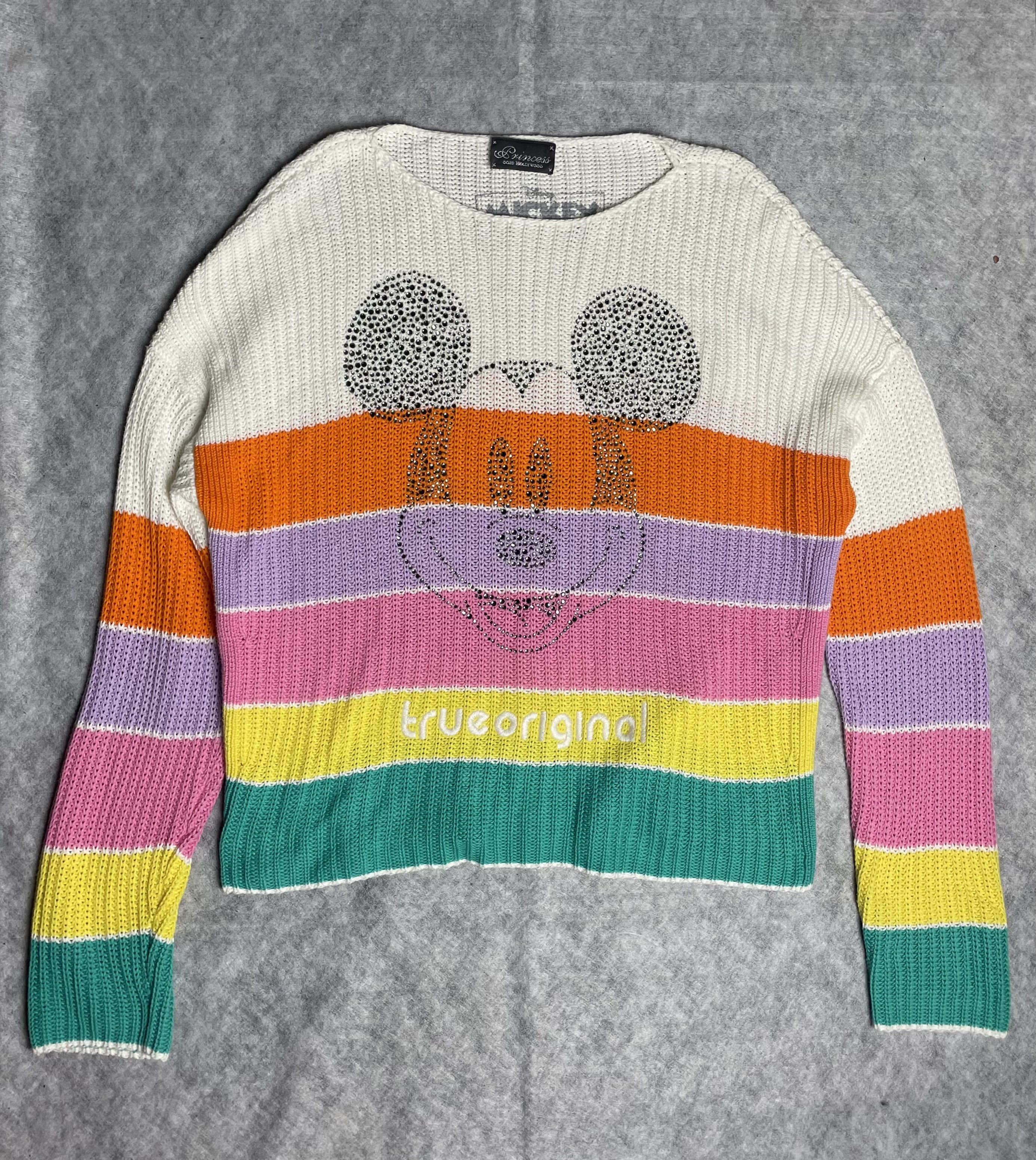 Disney Princess Goes Hollywood x Disney Mickey Sweater Cotton Size L / US 10 / IT 46 - 5 Thumbnail