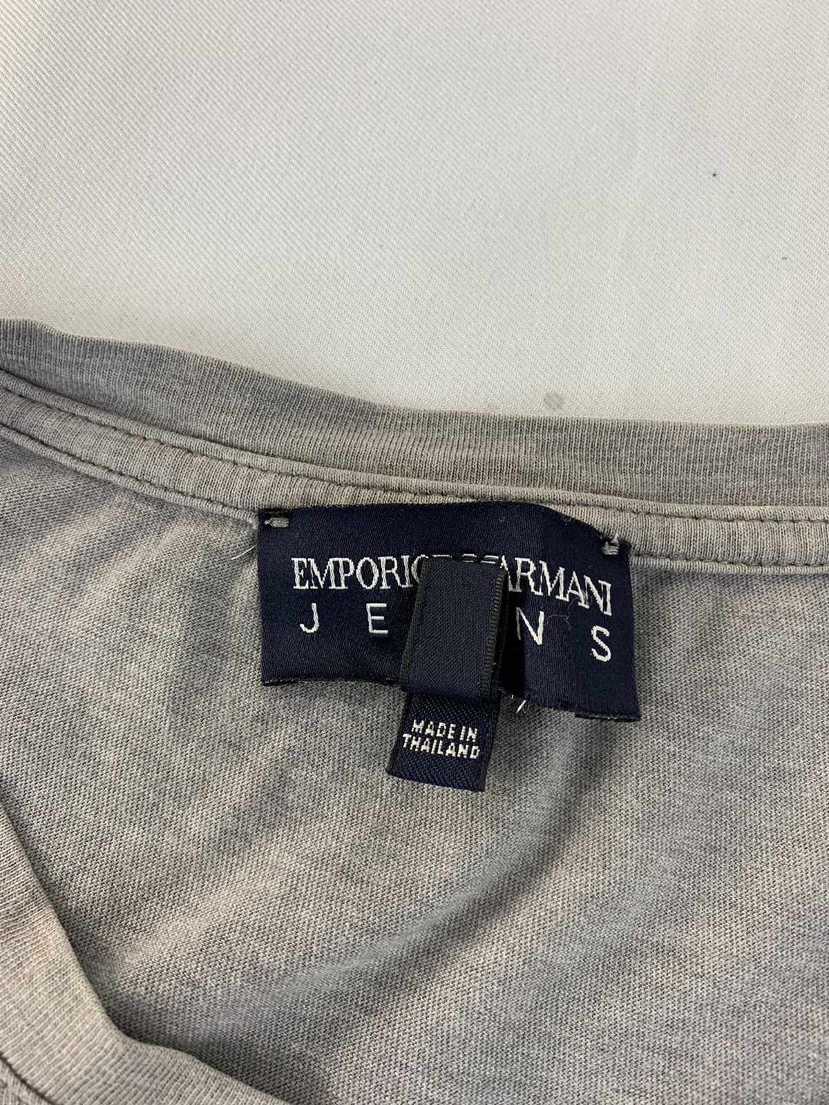 Emporio Armani Emporio Armani Jeans GA Crewneck Big Logo Printed Tee Size US M / EU 48-50 / 2 - 6 Thumbnail