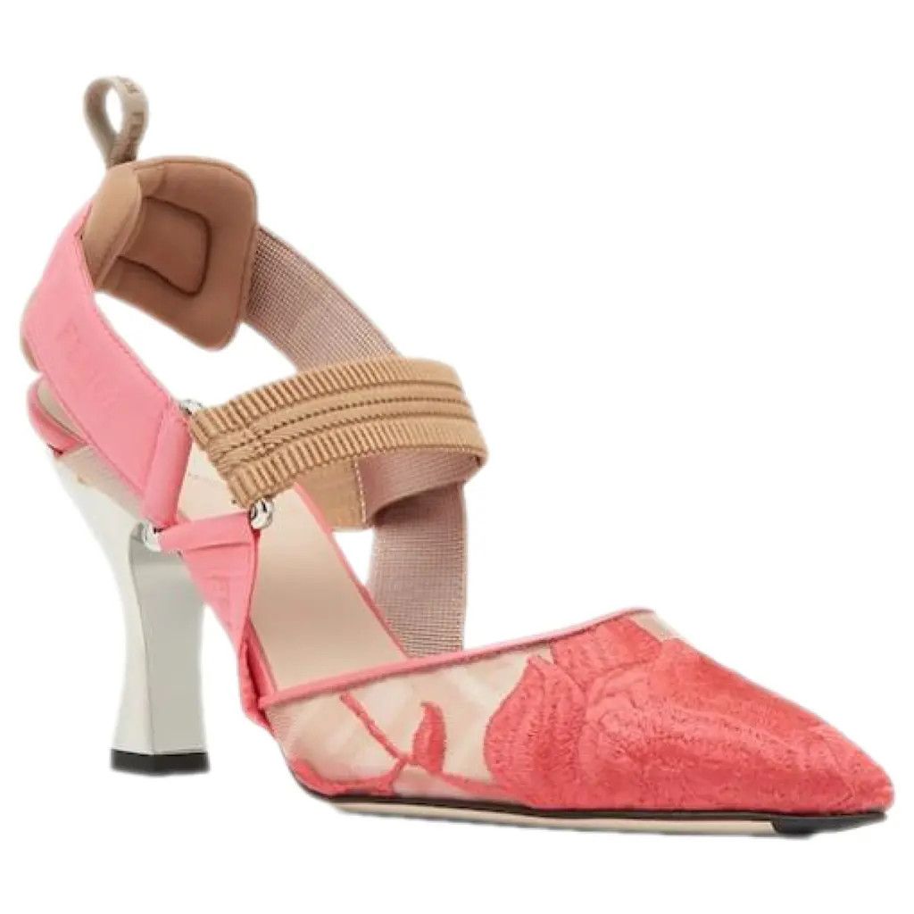 Fendi o1loc1c0824 Colibri in Pink Size US 10 / IT 40 - 4 Thumbnail