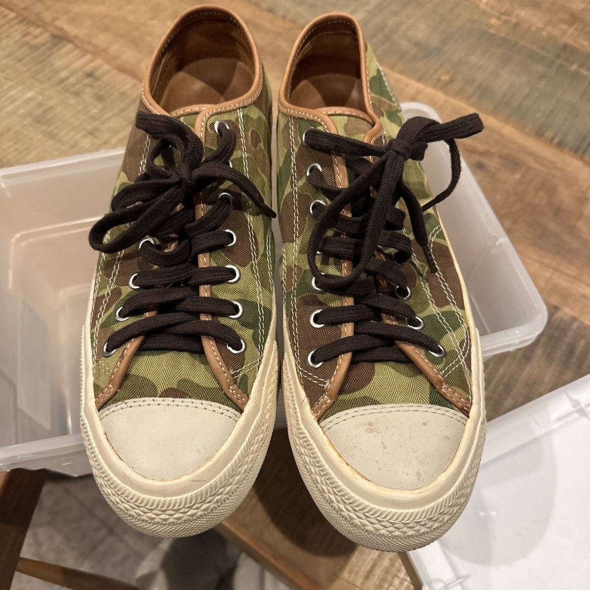 Visvim visvim SKAGWAY LO Duck Camo Sneakers Shoes US 8.5 Size US 8.5 / EU 41-42 - 7 Thumbnail