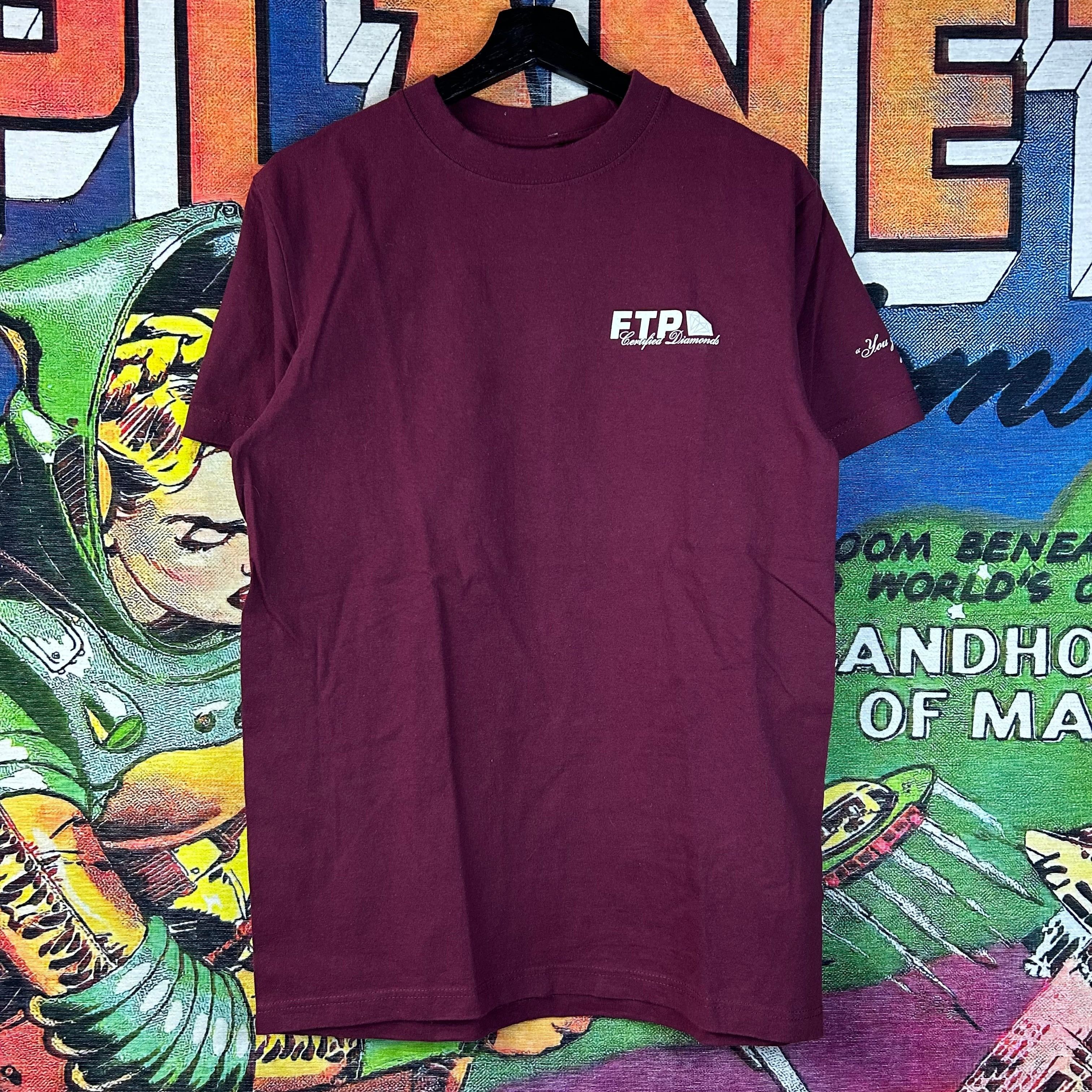 Fuck The Population FTP Certified Diamonds Tee Size Medium Size US M / EU 48-50 / 2 - 1 Thumbnail