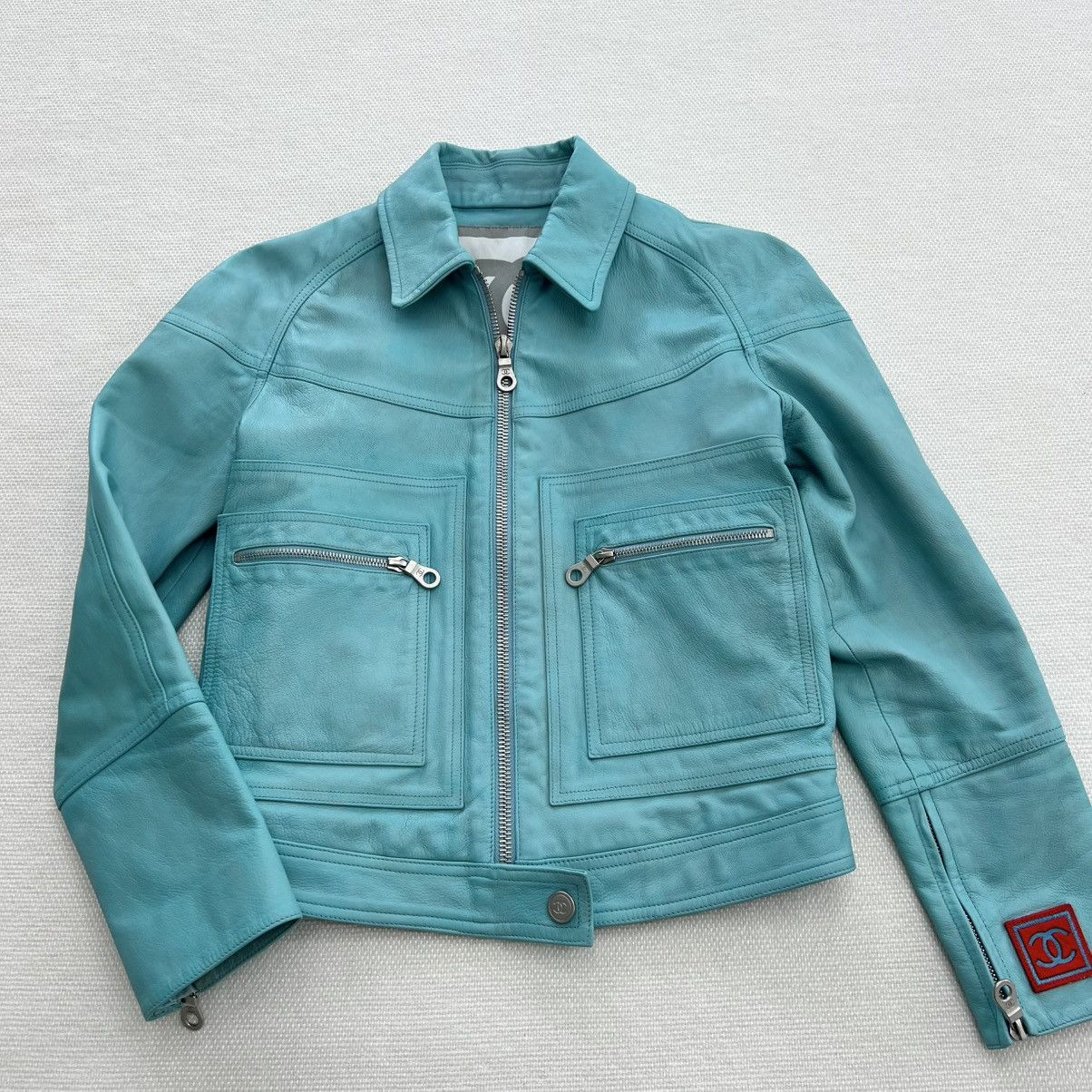 Chanel Chanel sports leather jacket Size XS / US 0-2 / IT 36-38 - 1 Thumbnail