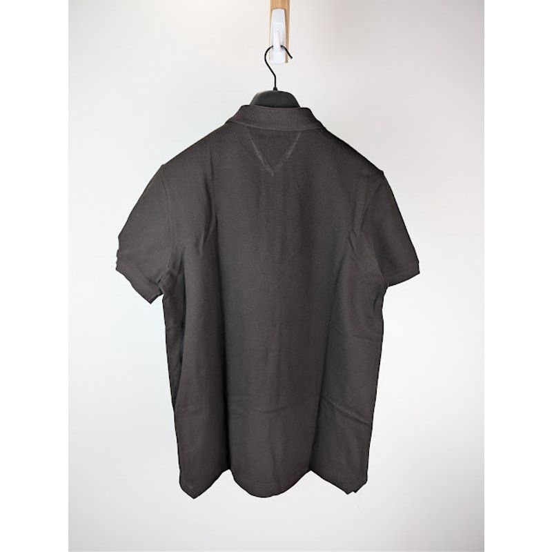 Bottega Veneta o1rshd1 New Dry Piquet Cotton Polo Shirt in Fondente Size US M / EU 48-50 / 2 - 9 Thumbnail