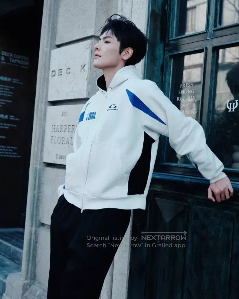 Balenciaga Balenciaga Thin Fleece Zip-Up Hoodie Size US L / EU 52-54 / 3 - 3 Thumbnail