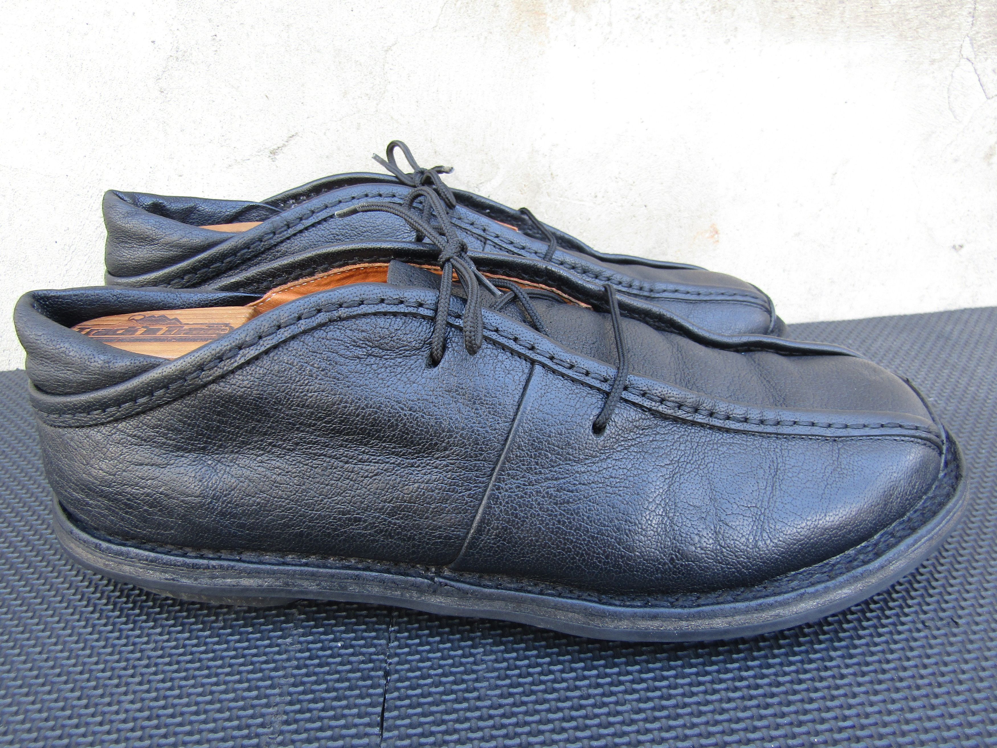 Trippen Trippen Women's Leather Black Medieval Size US 12 / EU 45 - 3 Thumbnail