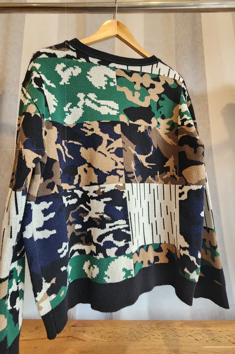 Gosha camo outlet sweater