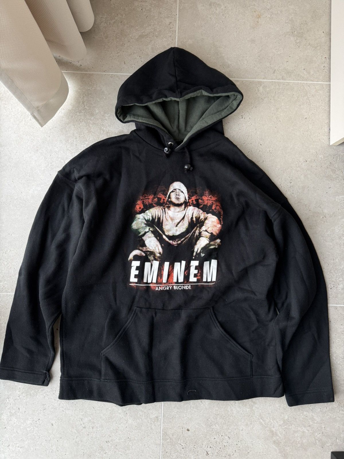 Eminem Vintage Eminem Hoodie slim shady (50 cent Tupac wutang) Size US L / EU 52-54 / 3 - 1 Thumbnail