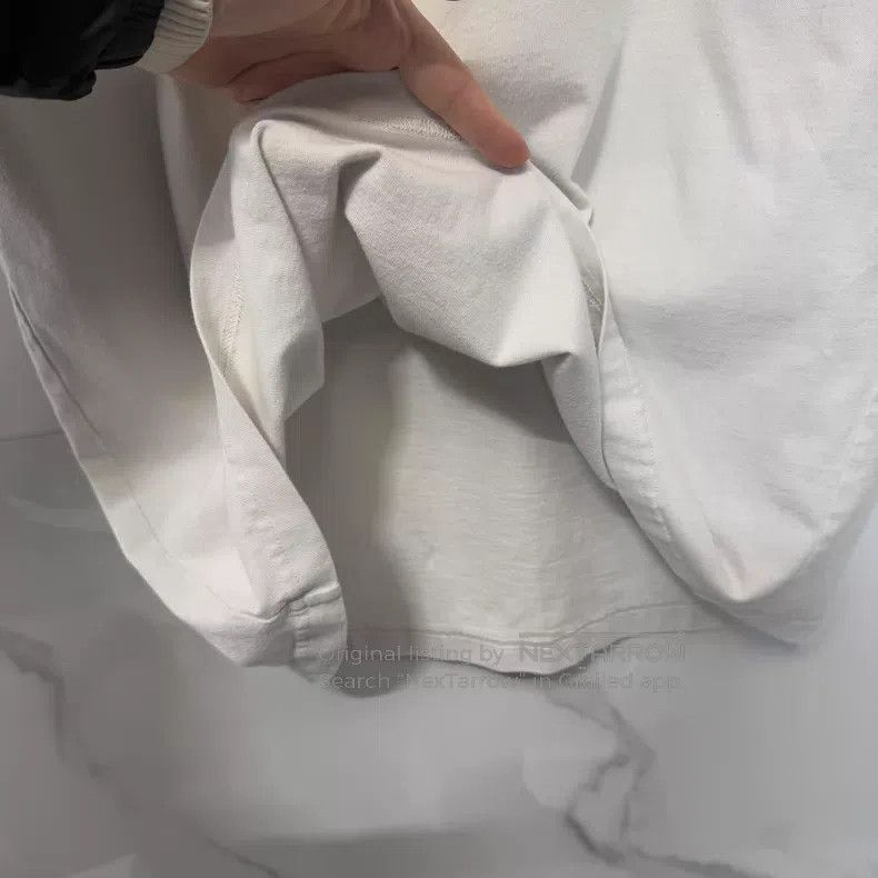 Balenciaga Balenciaga White Coke Embroidered Short Sleeve Size US S / EU 44-46 / 1 - 7 Thumbnail