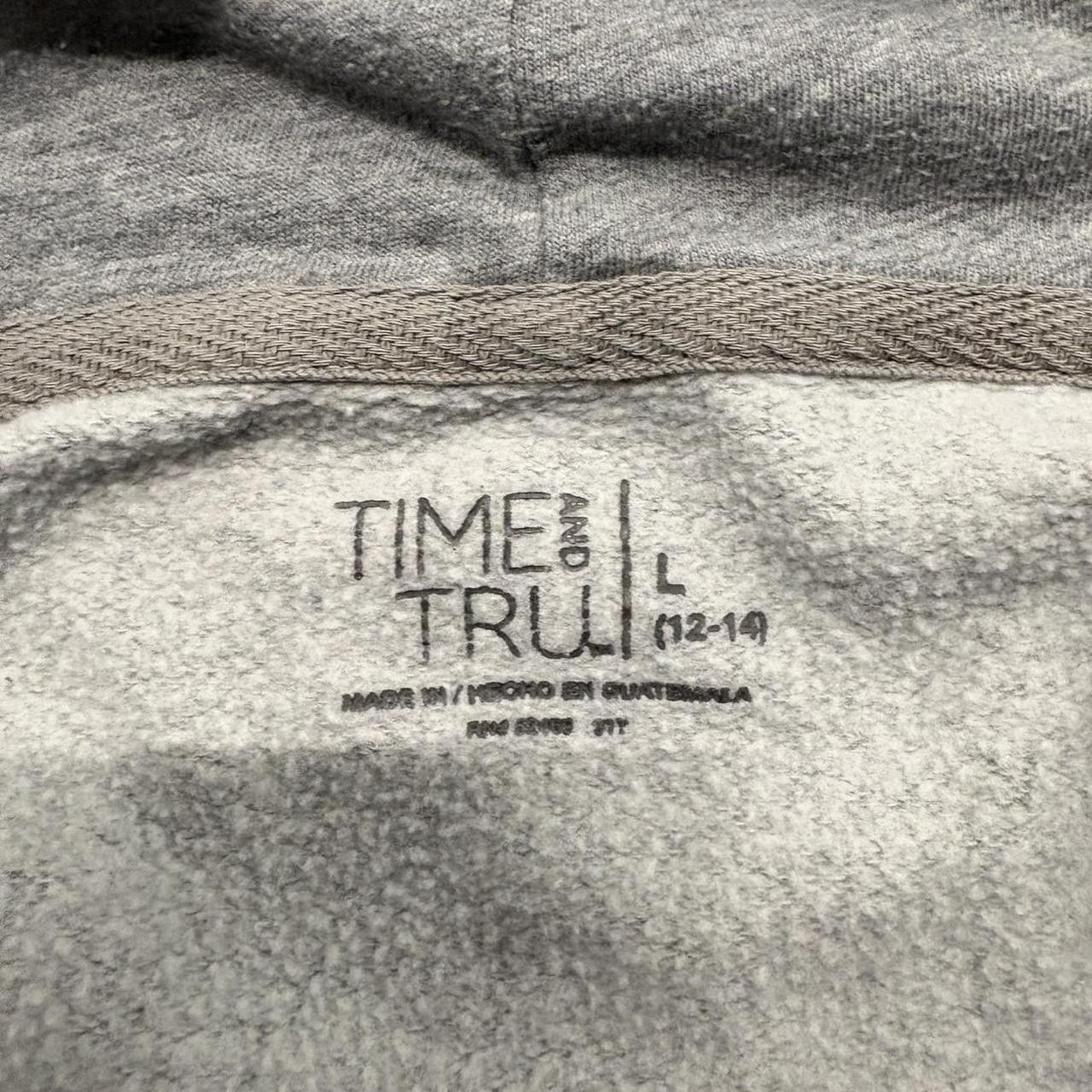 Vintage Crazy Vintage Y2K/2000s Blank Grey Minimalist Streetwear Zipup Hoodie! Size US L / EU 52-54 / 3 - 3 Thumbnail