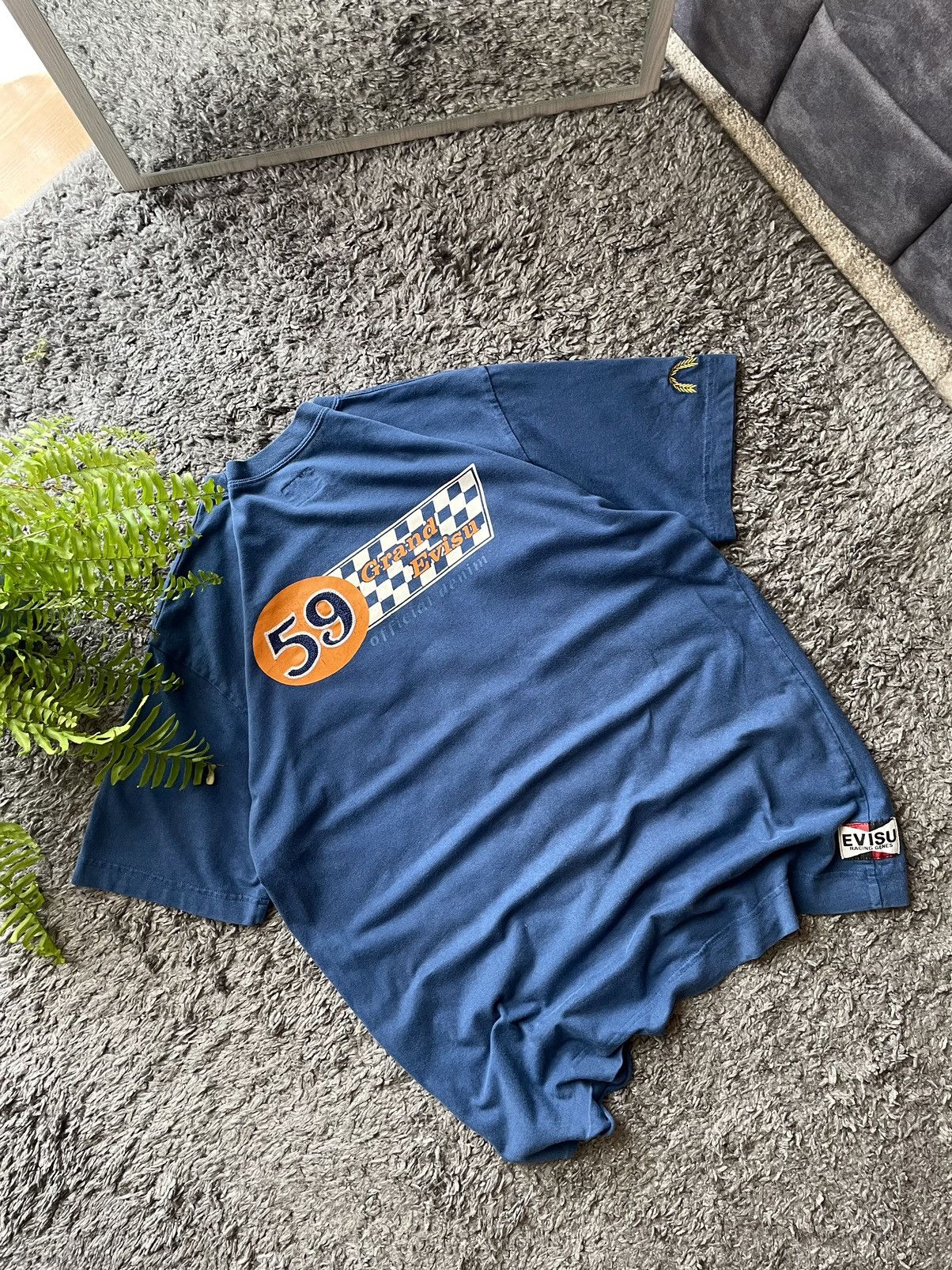 Evisu × Vintage Evisu T-Shirt Streetwear Vintage Big Logo Rare Size US L / EU 52-54 / 3 - 12 Thumbnail