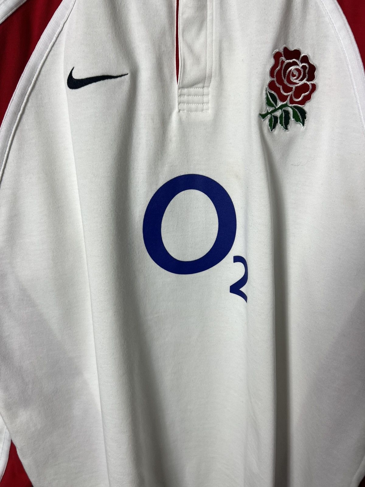 Nike Vintage Nike England Rugby World Cup 2003 Long Sleeve Jersey Size US XXL / EU 58 / 5 - 10 Thumbnail