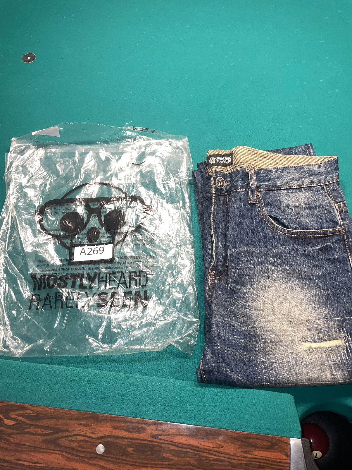 Mostly Heard Rarely Seen Size 34 MHRS Jeans Size US 34 / EU 50 - 5 Thumbnail