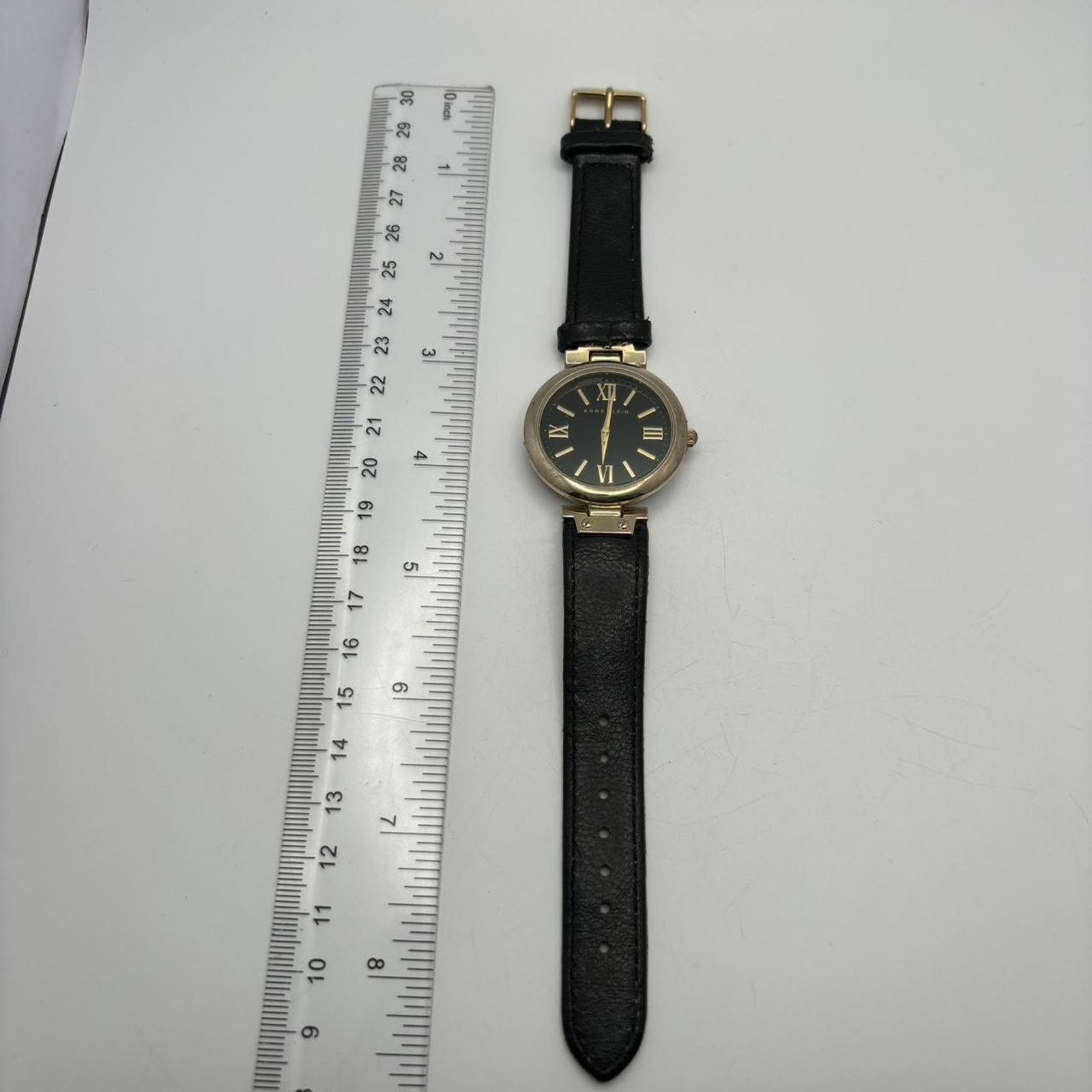 Anne Klein Gold & Black Anne Klein Watch Size ONE SIZE - 2 Thumbnail