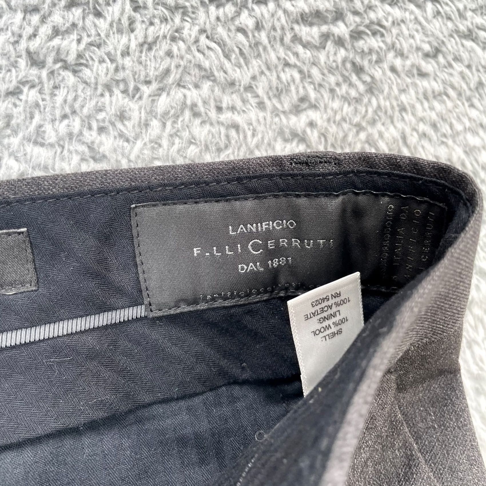 Banana Republic Banana Republic Mens Pants Gray 32x32 Dress Tailored Slim Fit Lined Straight Leg Size US 32 / EU 48 - 4 Thumbnail
