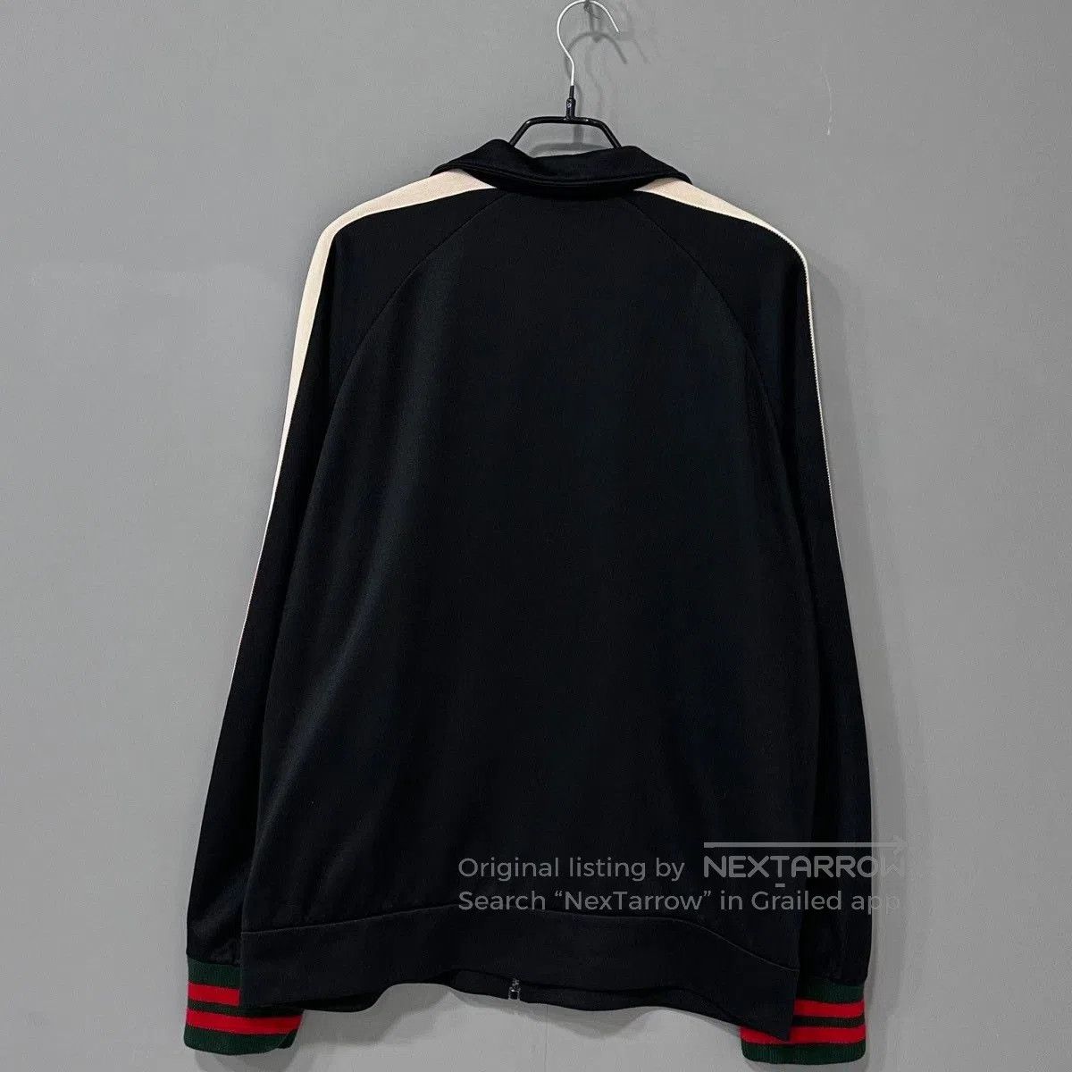 Gucci Gucci Black Jacket Red Blue Stripes Zip. Size US XL / EU 56 / 4 - 3 Thumbnail