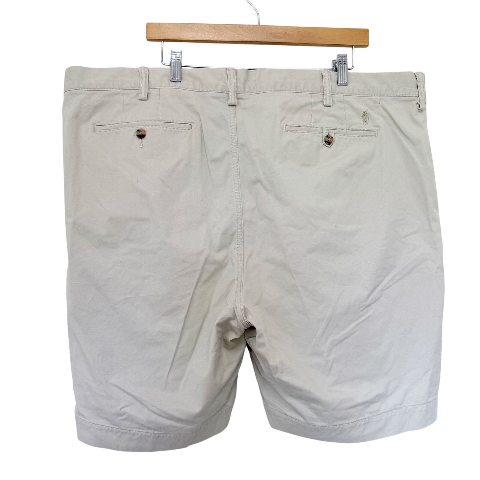 Polo Ralph Lauren Polo Ralph Lauren Tan Stretch Classic Fit Shorts Sz 44B Size US 44 / EU 60 - 5 Thumbnail