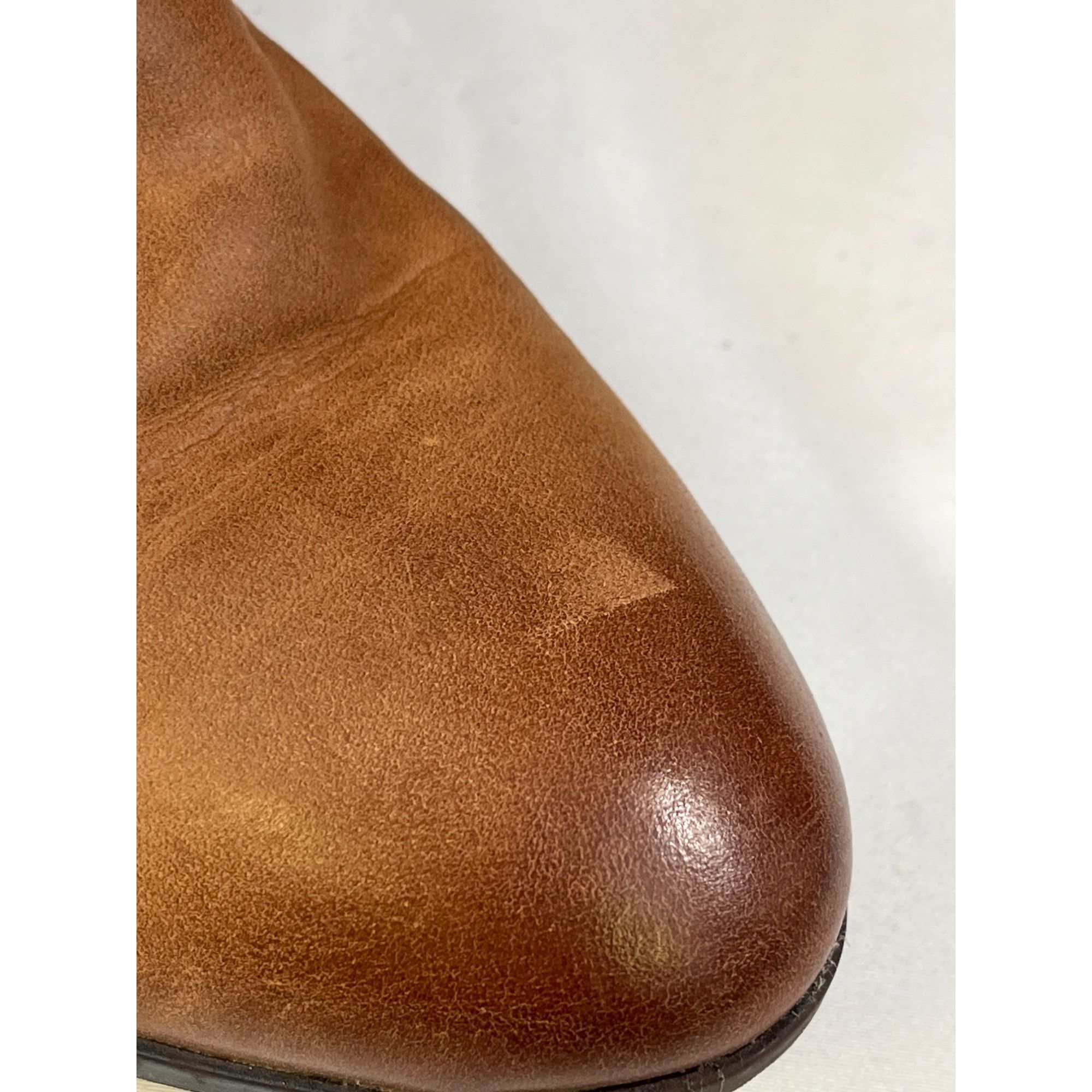 Clarks Clarks Womens Tan Ankle Heel Boots Size 8.5M SKU 6601 Size US 8.5 / IT 38.5 - 9 Thumbnail