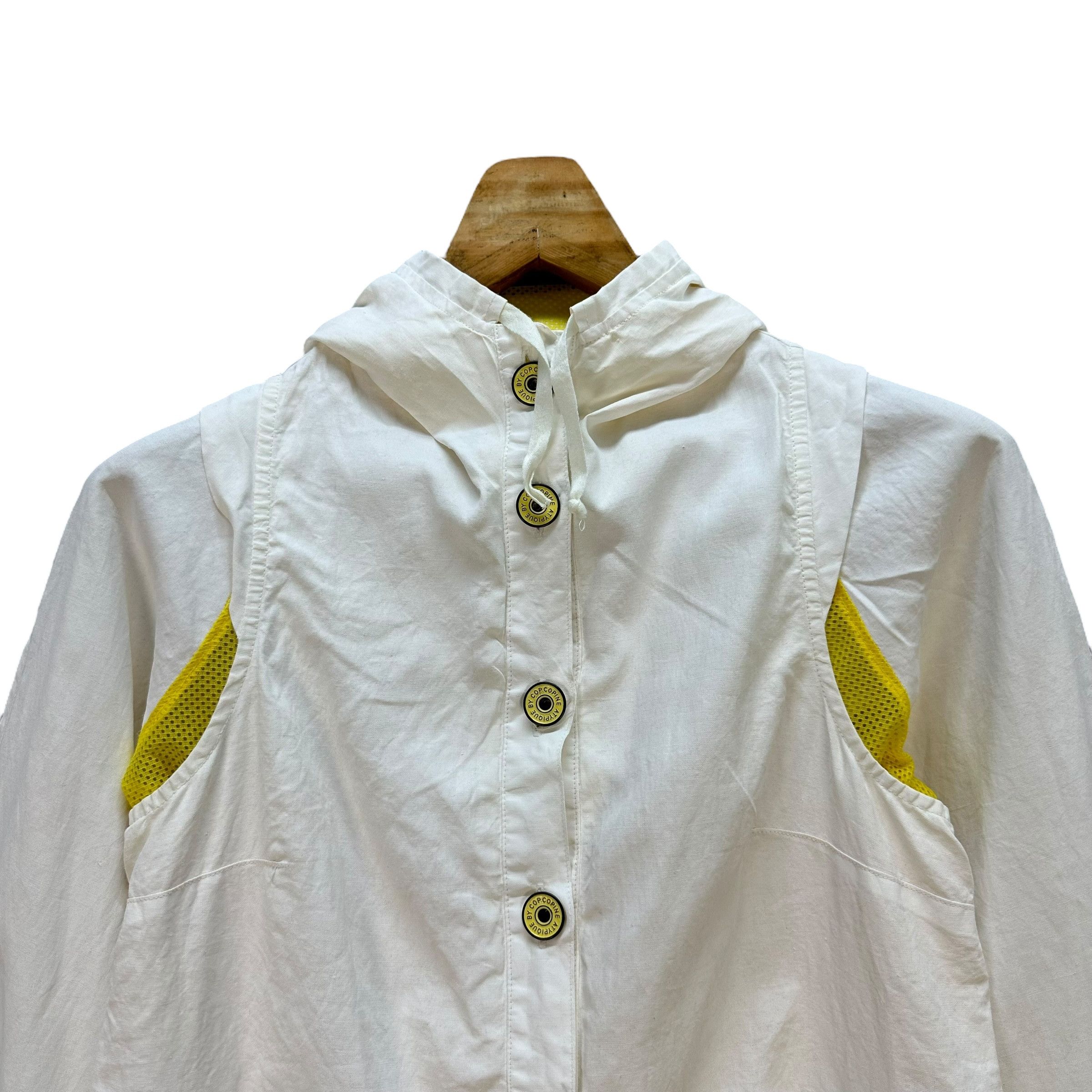 Cop Copine COP COPINE Kangaroo Blouson Button Hoodie Jacket #A68-1635 Size S / US 4 / IT 40 - 2 Thumbnail