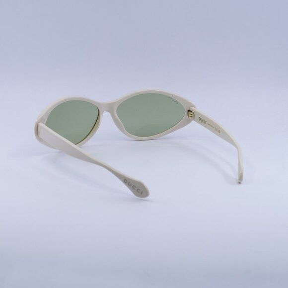 Gucci Gucci GG1377S 001 Sunglasses Shiny Ivory Cat Eye Frame Size ONE SIZE - 6 Thumbnail