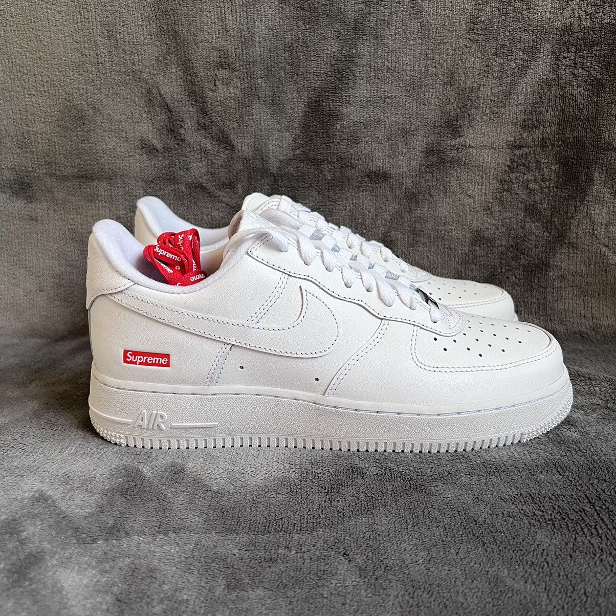 Supreme x Air Force 1 Low 'Box Logo - White