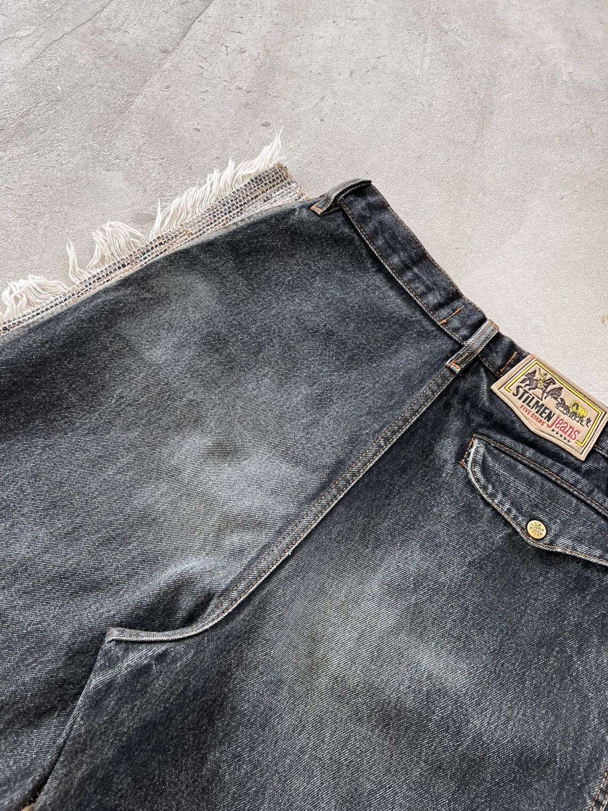Cowboy Equipment Vintage Cowboy Denim Jeans Black Grey Marlboro Pants Y2K Size US 32 / EU 48 - 18 Thumbnail