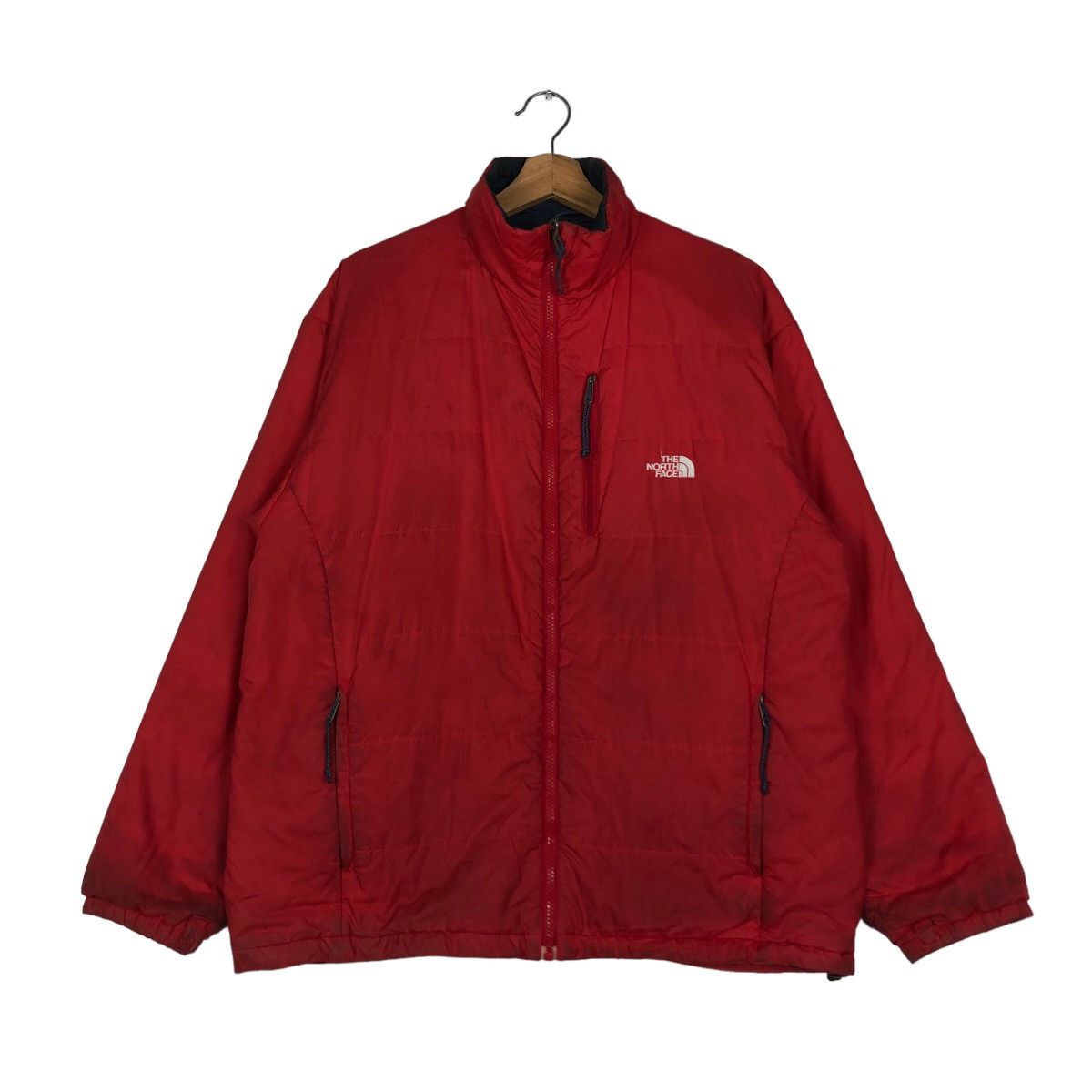 🔥Vintage Light Puffer Down Jacket Reversible The North Face