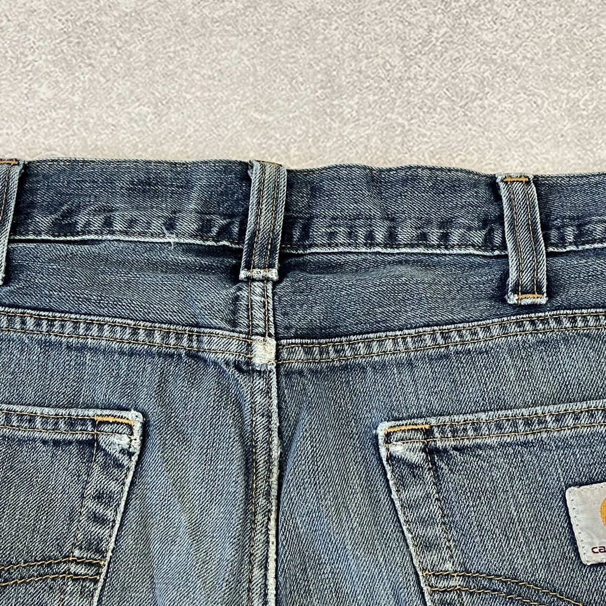 Carhartt Carhartt blue denim jeans straight pant Size US 32 / EU 48 - 10 Thumbnail