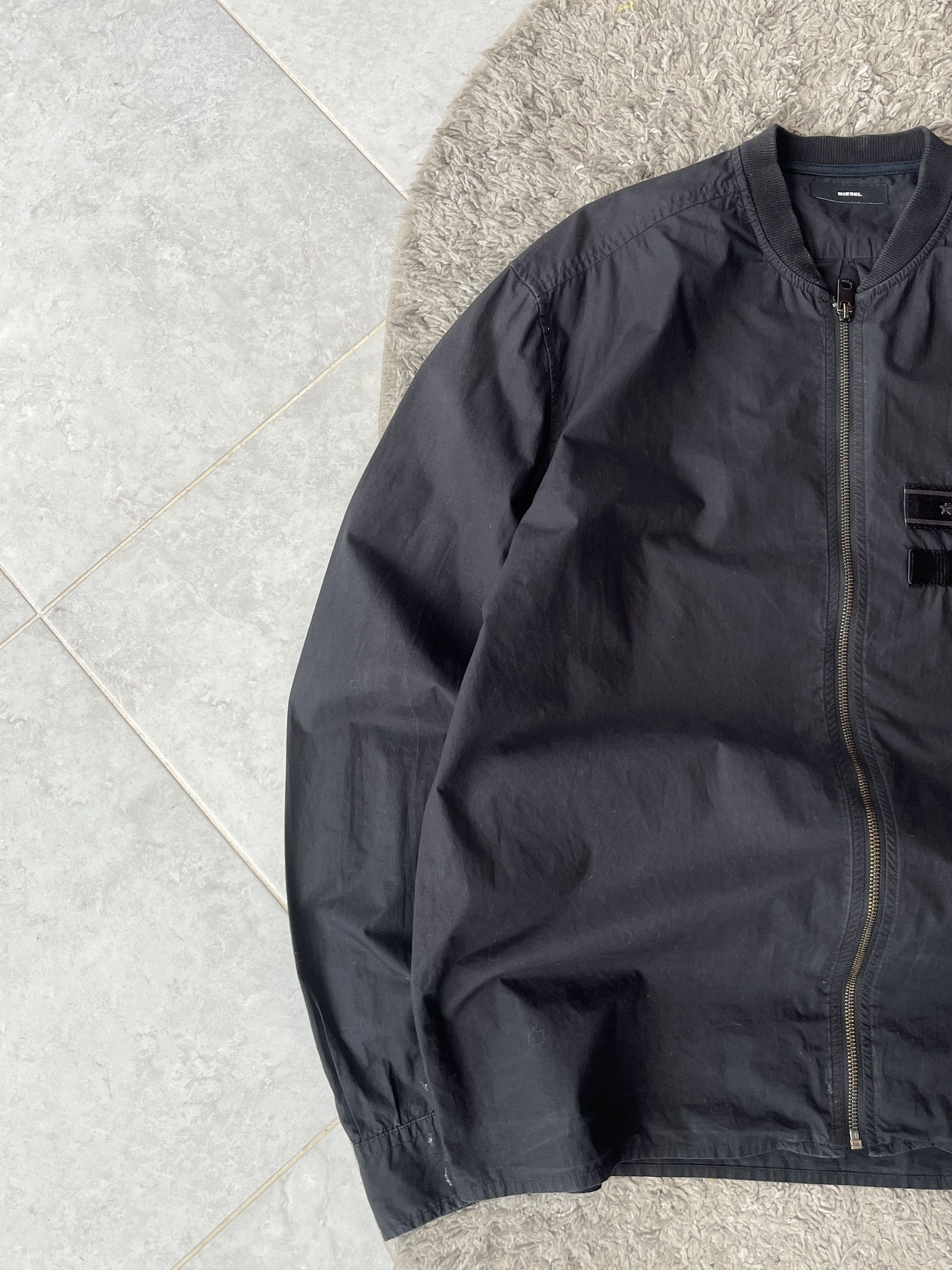 Diesel DIESEL Modern Nylon Style Jacket Black Color size XL Size US XL / EU 56 / 4 - 3 Thumbnail