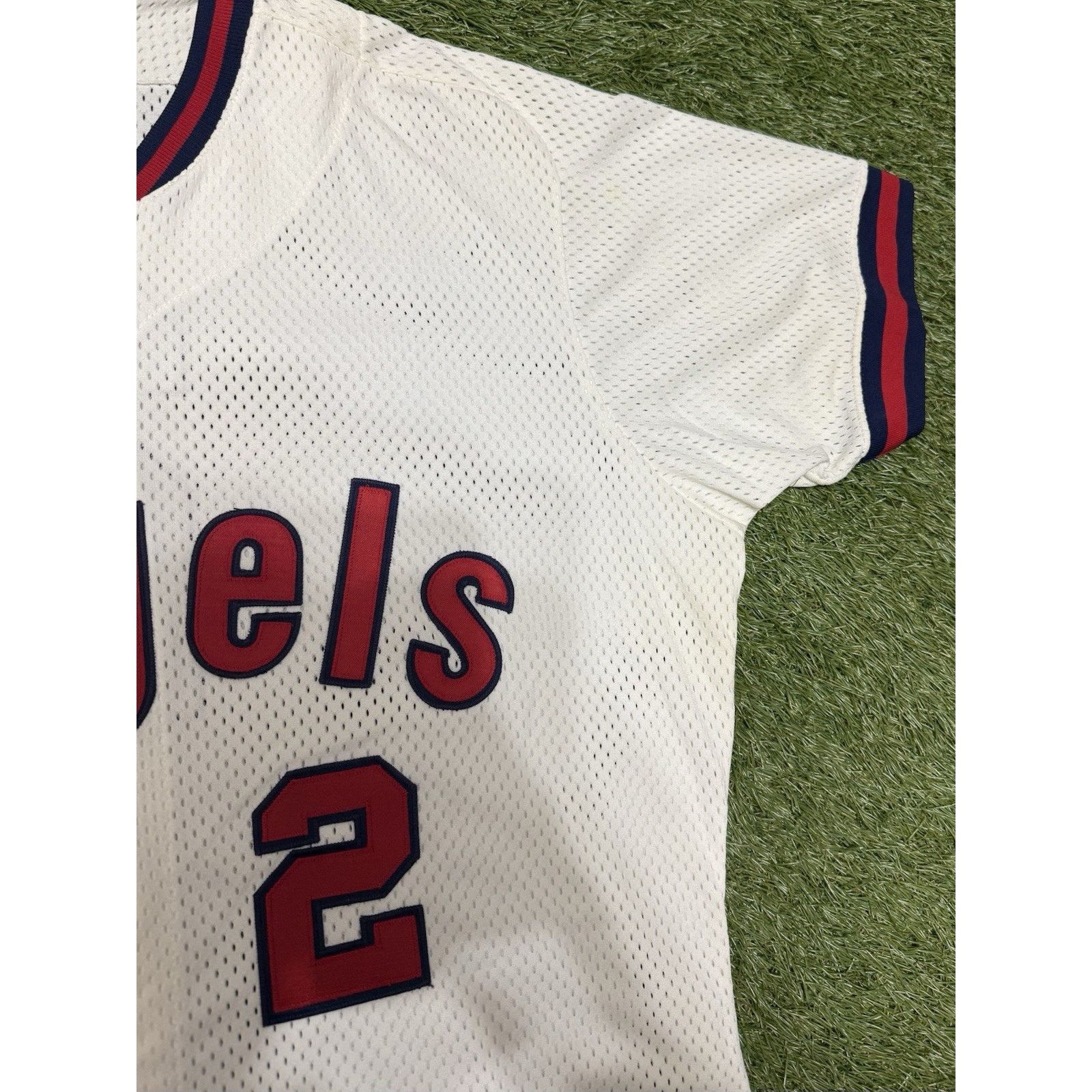 MLB VTG 80/90s Authentic Rawlings California Angels #2 Jersey 46 Size US XL / EU 56 / 4 - 7 Thumbnail
