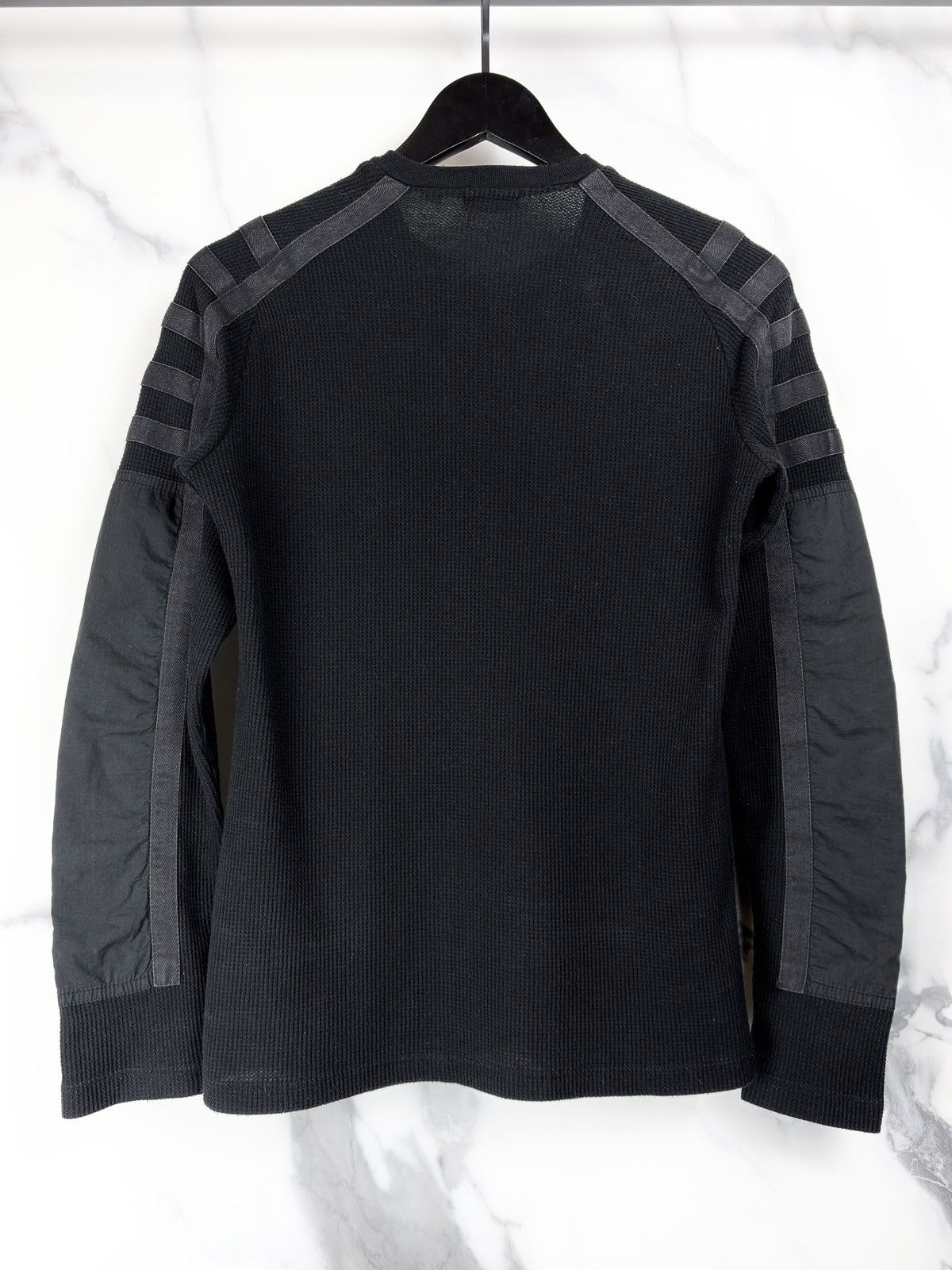 Helmut Lang AW99 Helmut Lang Astro Moto Strap Thermal Longsleeve Tshirt Size US S / EU 44-46 / 1 - 2 Thumbnail