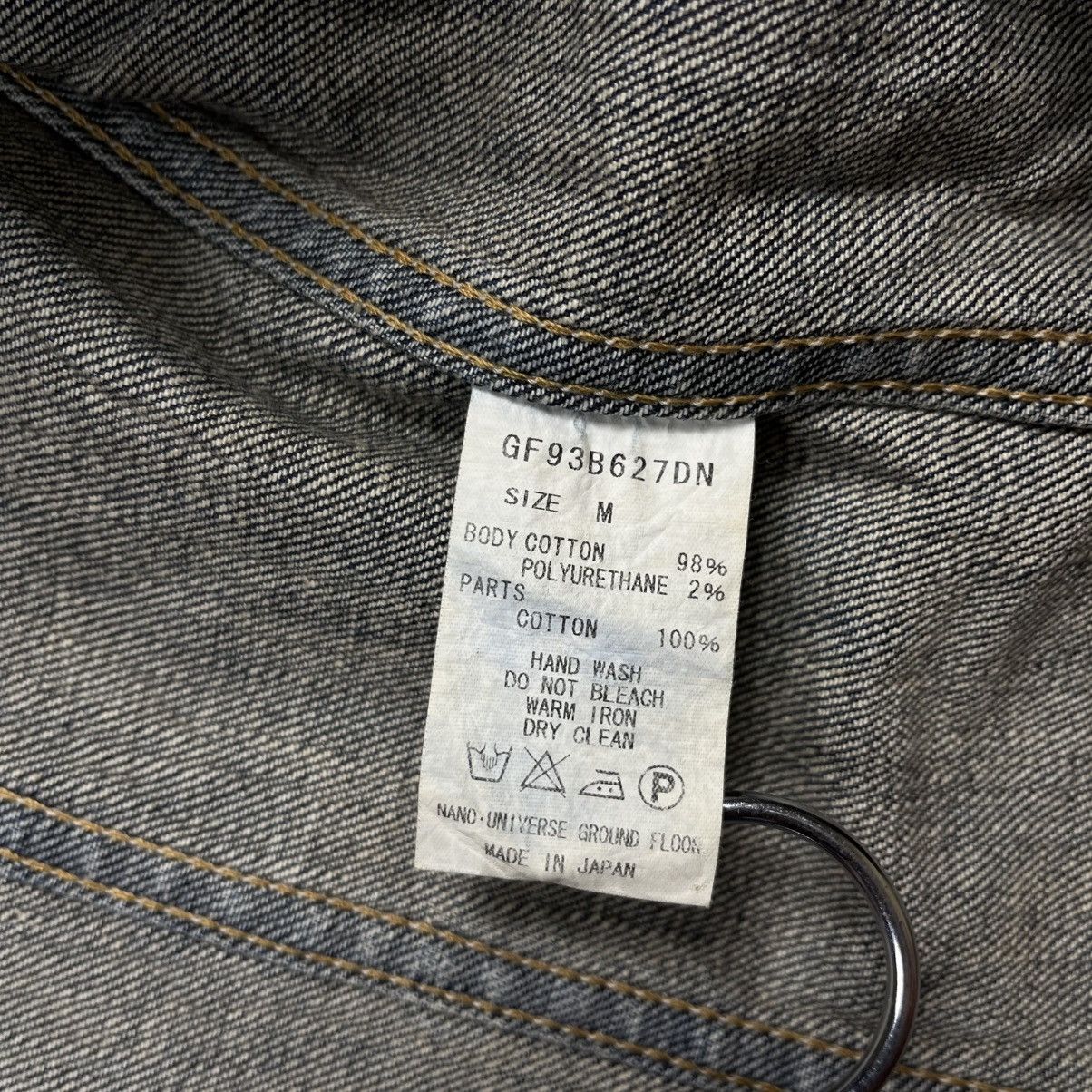 NANO universe 2000s Nano Universe - Mud Was Denim Jacket Size US M / EU 48-50 / 2 - 14 Thumbnail