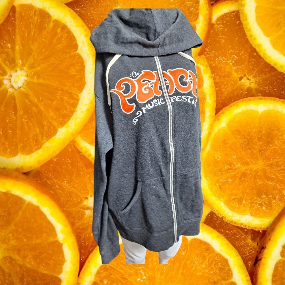Other Independent Trading Co Peach Music Festival Zip Up Hoodie Sw Size US XL / EU 56 / 4 - 1 Thumbnail