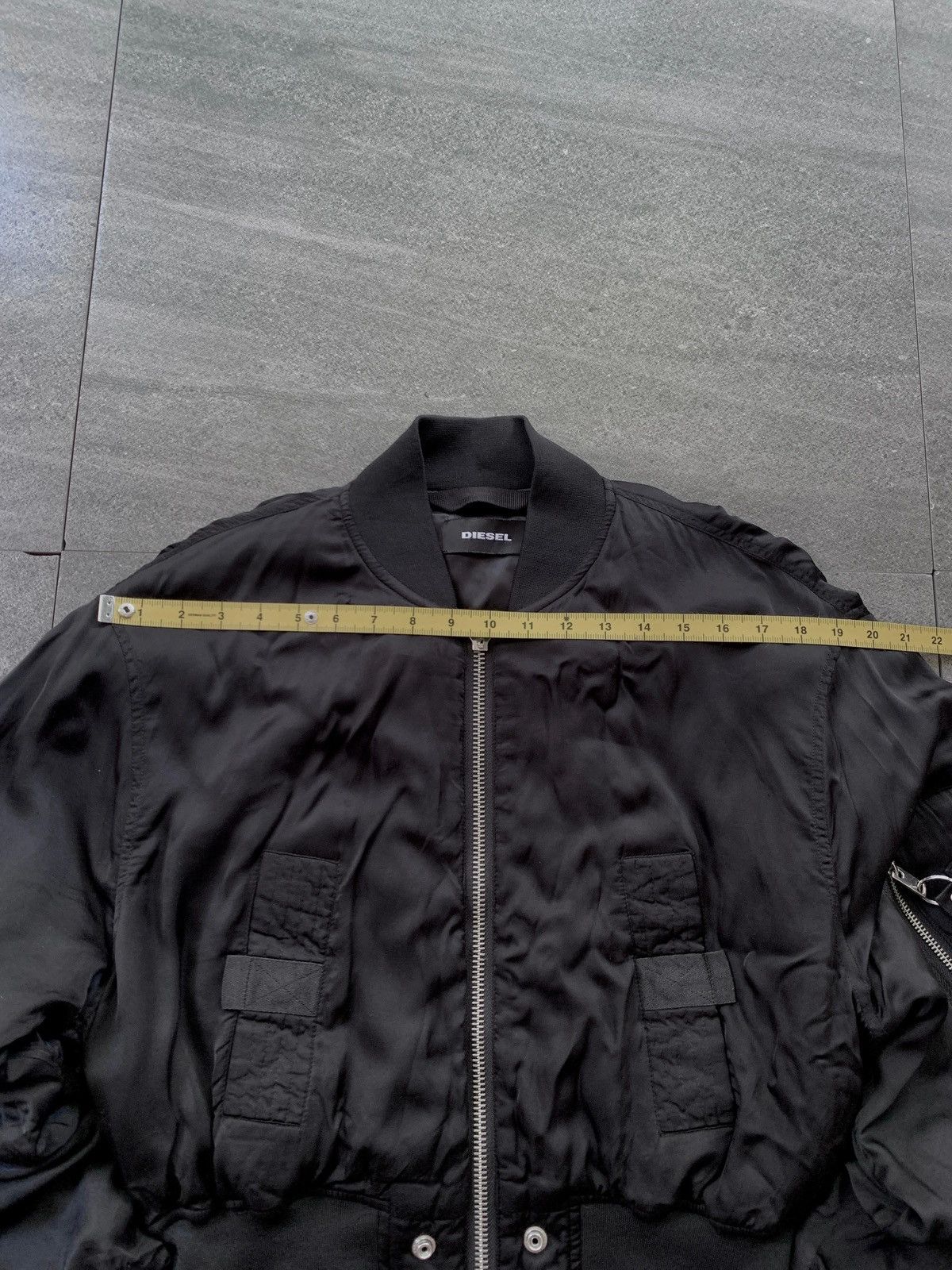 Diesel FREE TAX! MA-1 Utility Cropped Bomber Jacket Size S / US 4 / IT 40 - 16 Thumbnail