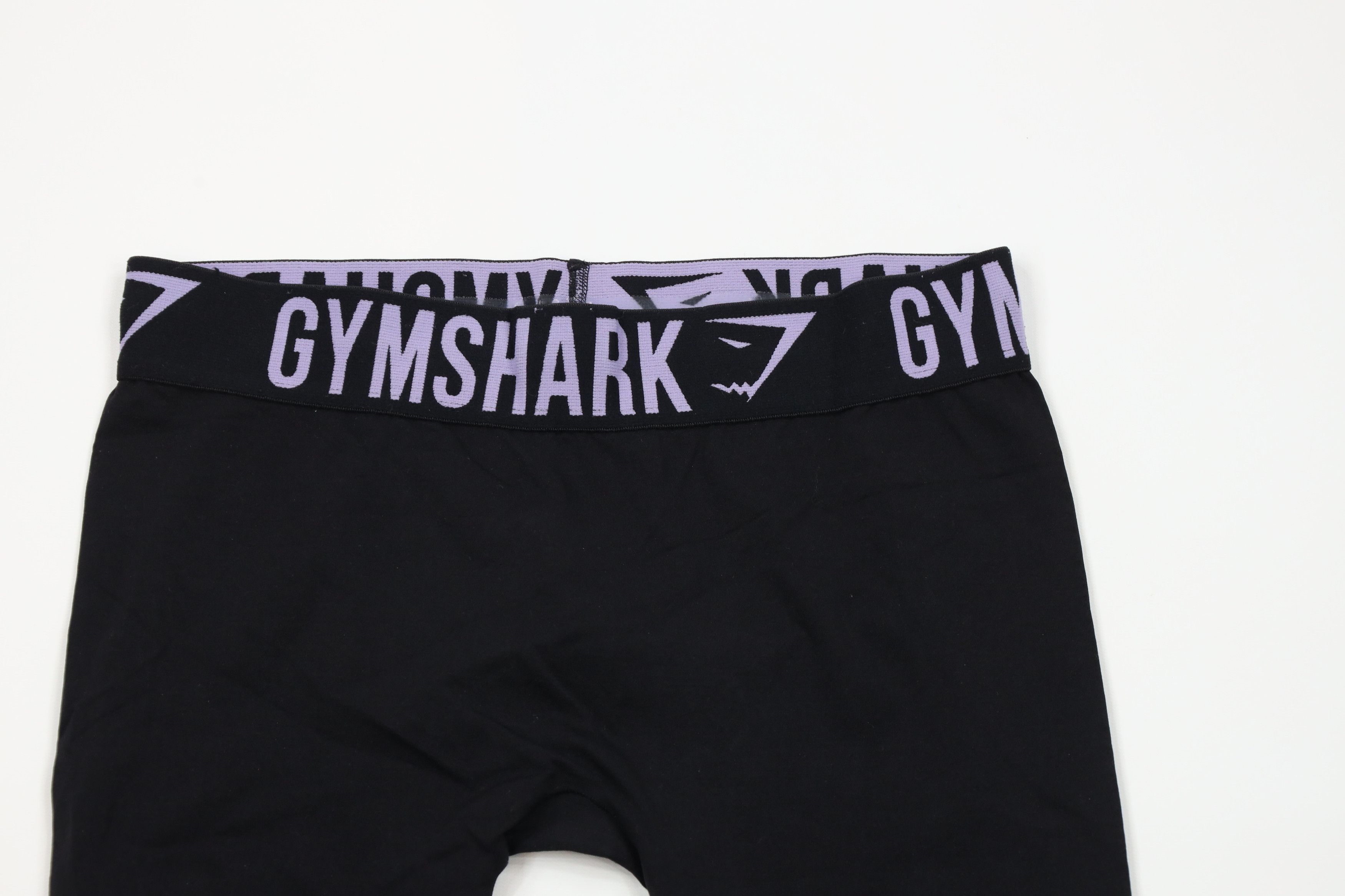 Gymshark × Vintage Gymshark Out Running Gym Yoga Spandex Tights Pants Black Size 28" / US 6 / IT 42 - 2 Thumbnail