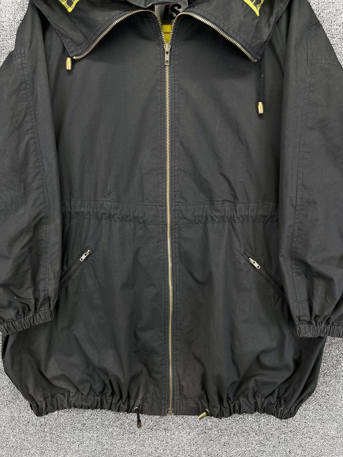 Issey Miyake Vintage 80s Issey Miyake Hooded Zip Up Rare Jacket Size US M / EU 48-50 / 2 - 6 Thumbnail