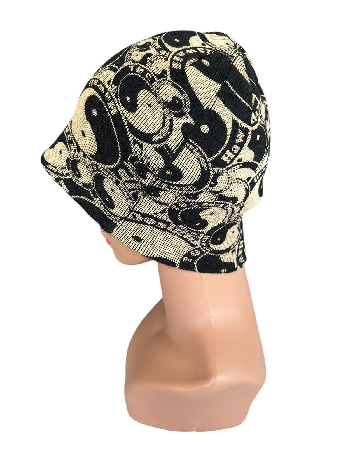 Japanese Brand × Kapital × Vintage T&C Sunfaded Design Vintage Full Print Beanie Hats Rare Size ONE SIZE - 2 Thumbnail