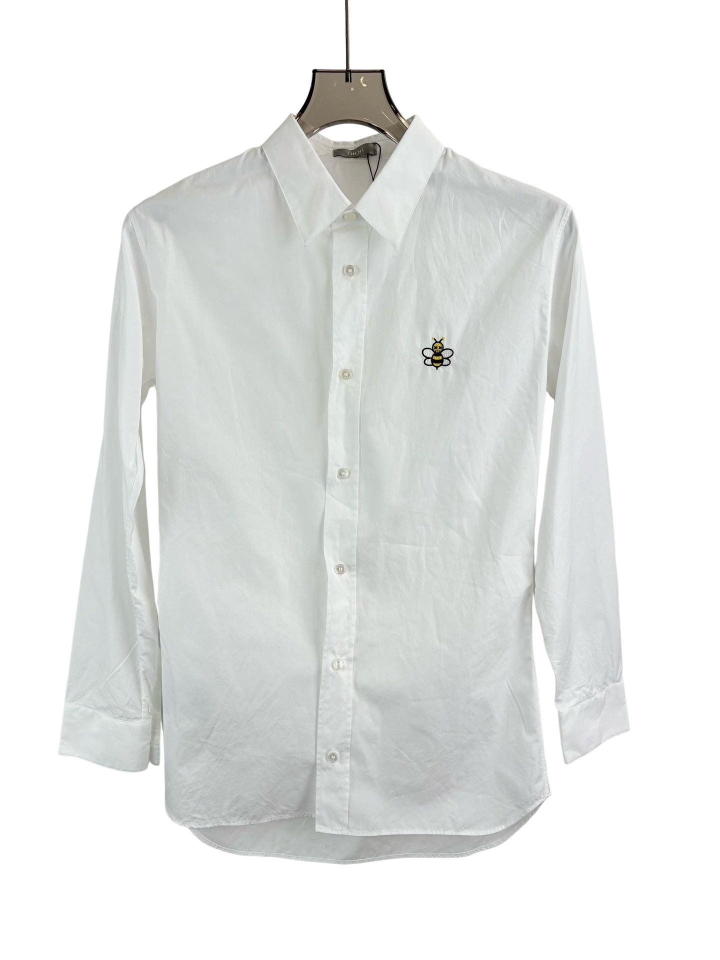 Dior Dior Bee Embroidery Button Up Shirt Size 37 Size US S / EU 44-46 / 1 - 1 Thumbnail