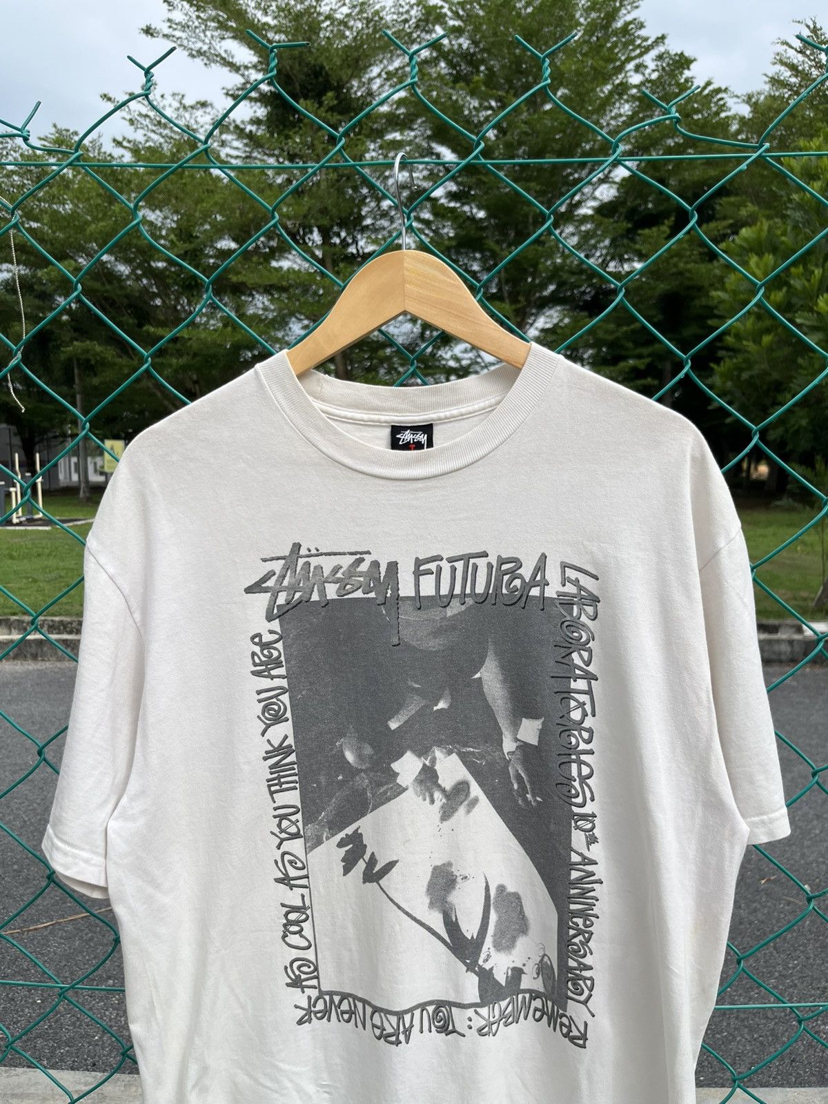 Stussy 💥Rare💥Stussy Vintage X Futura Laboratories 10th Anniversary Size US L / EU 52-54 / 3 - 2 Thumbnail